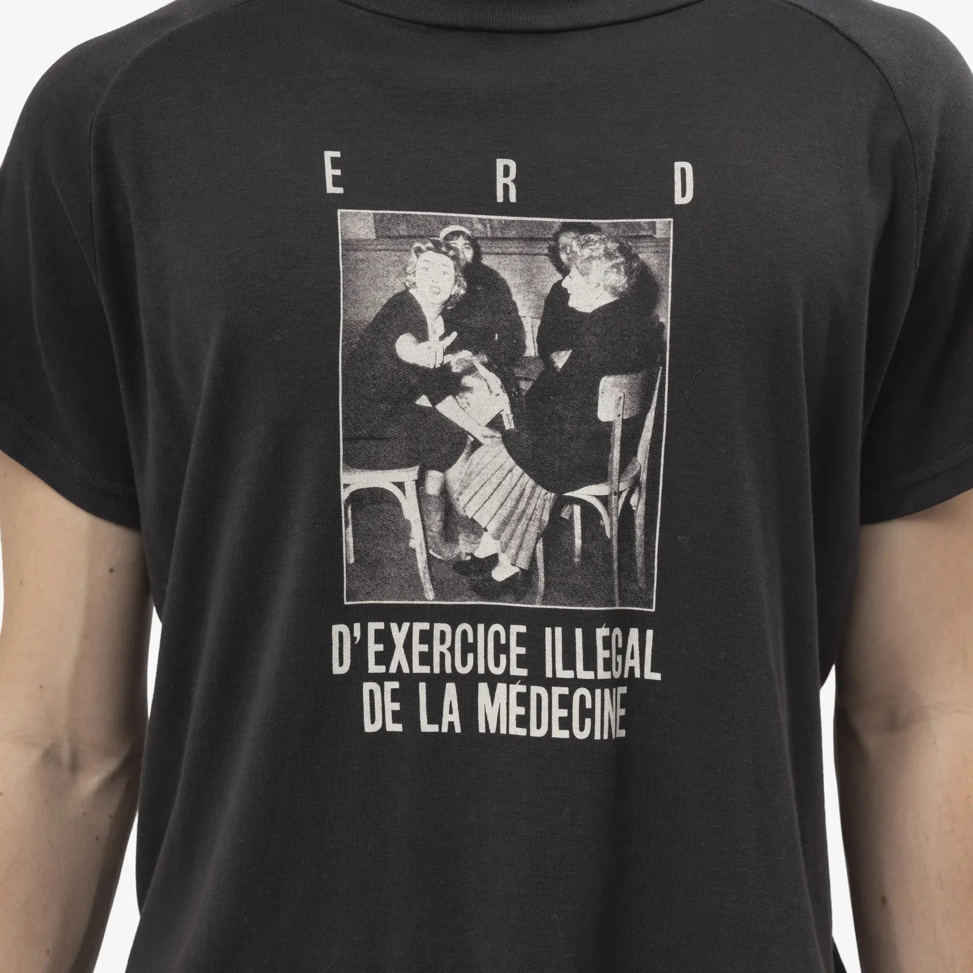 Enfants Riches Deprimes Medicine Raglan T-Shirt Faded Black - 5