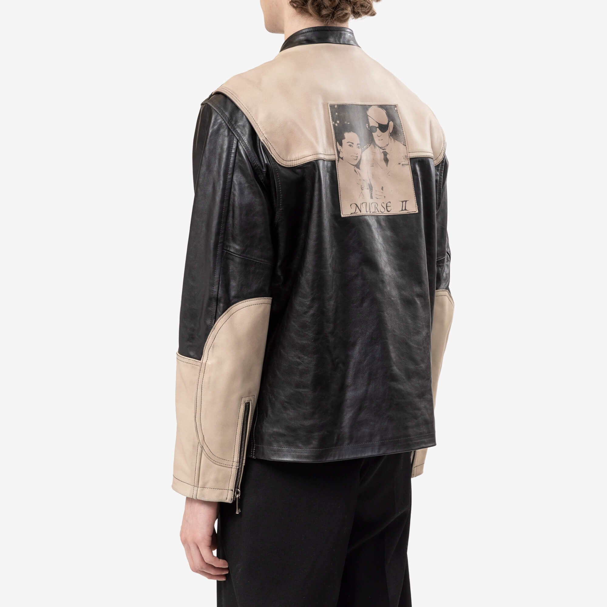 Enfants Riches Deprimes Nurse II Leather Jacket Black-4