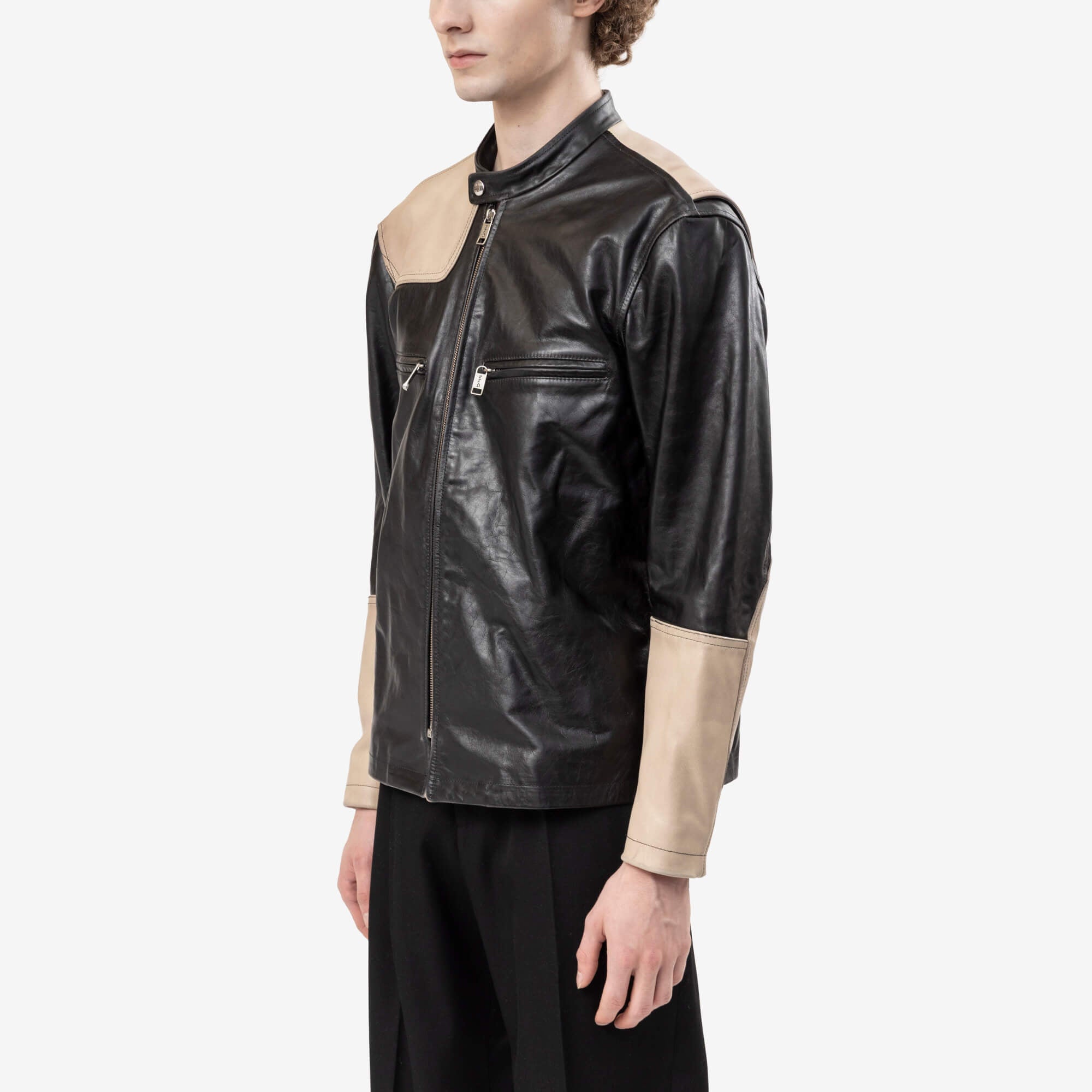 Enfants Riches Deprimes Nurse II Leather Jacket Black-3