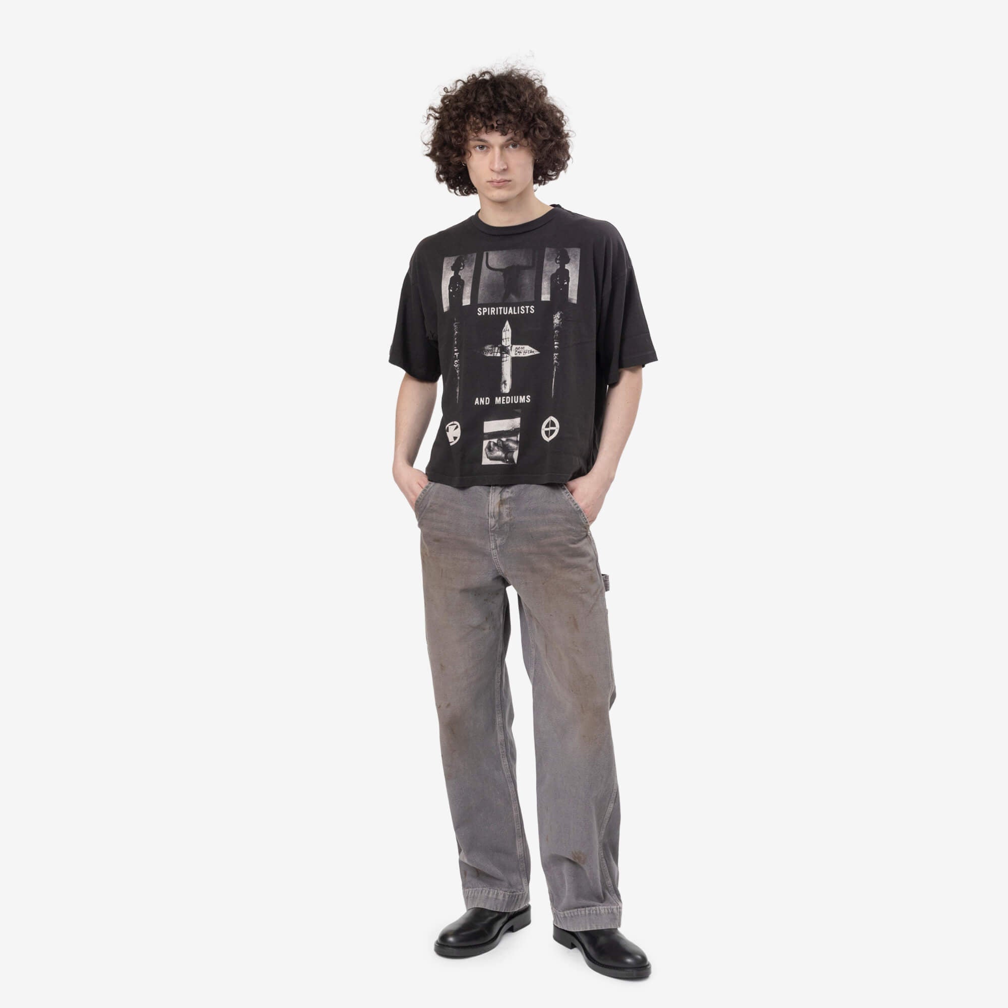 Enfants Riches Deprimes Paint Pants Mauve - 2