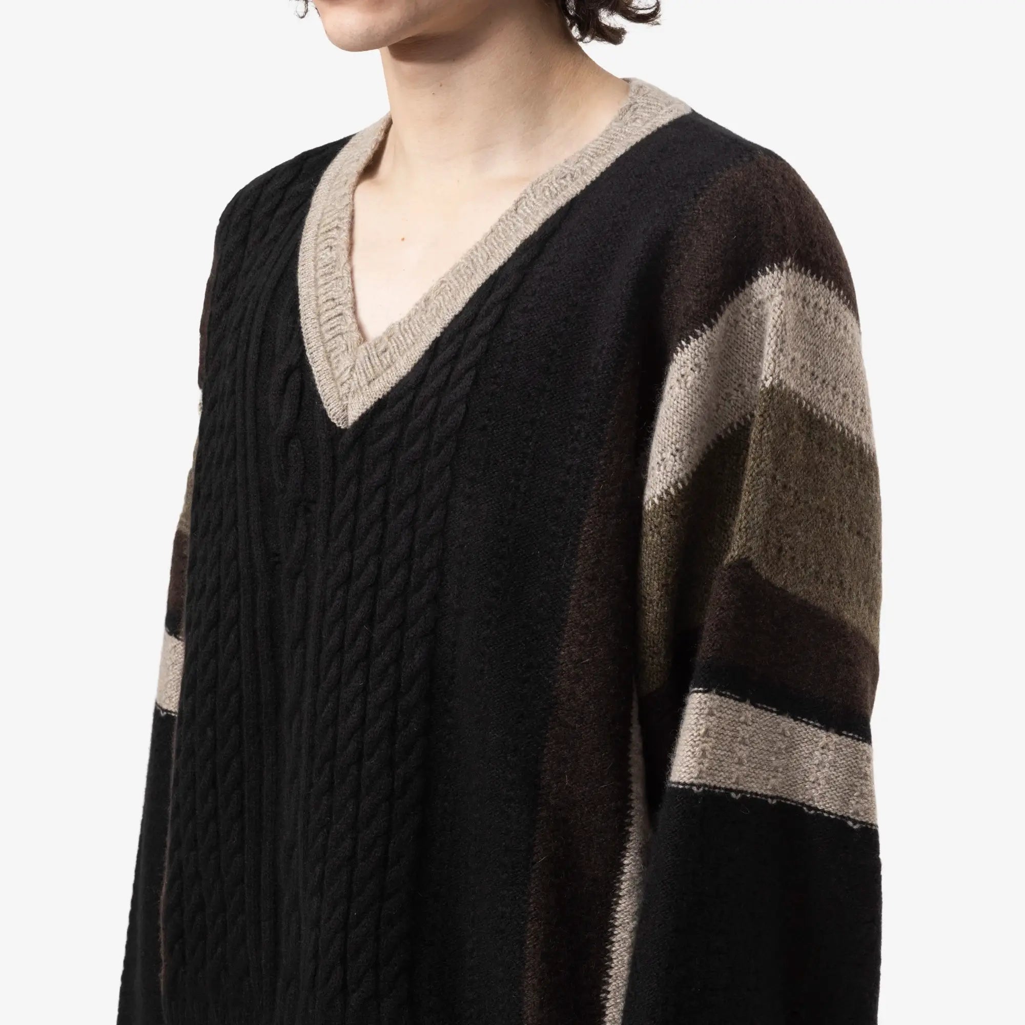 Enfants Riches Deprimes Roman Sweater Black - 5