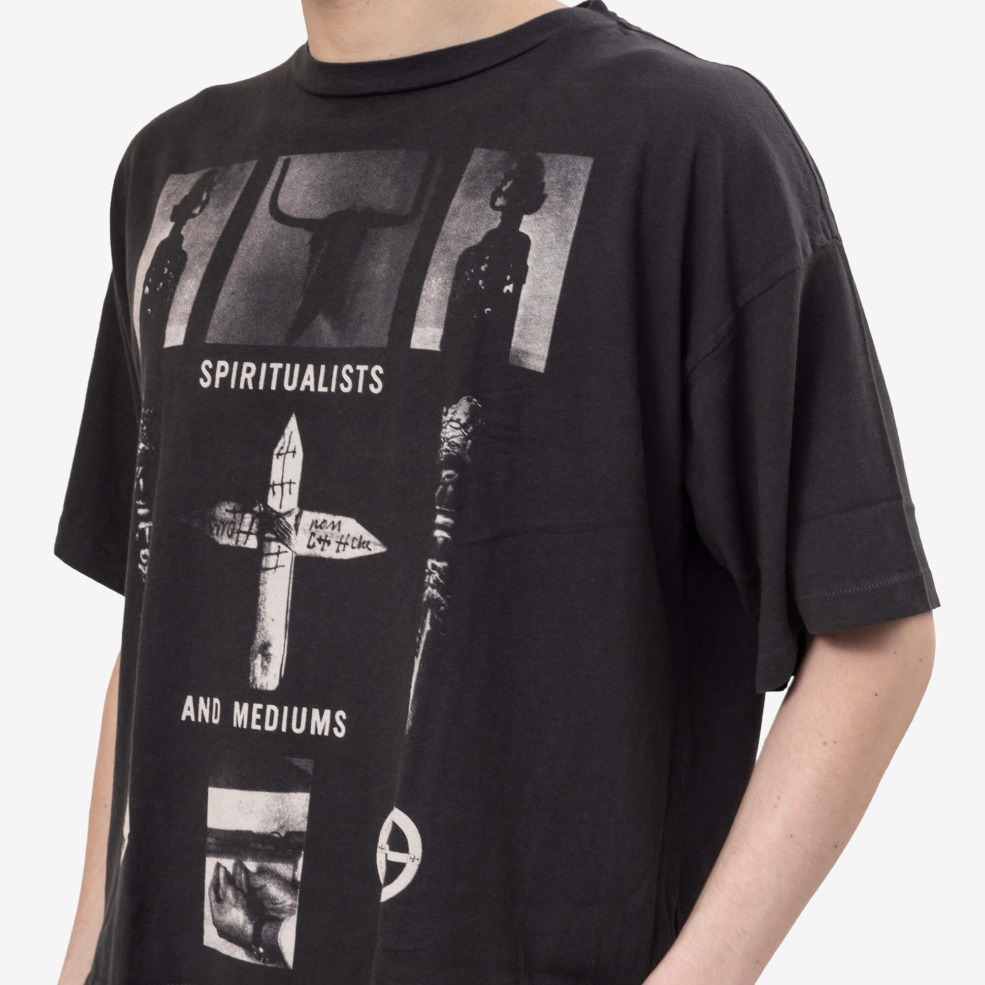 Enfants Riches Deprimes Spiritualists and Mediums T-Shirt Faded Black - 5