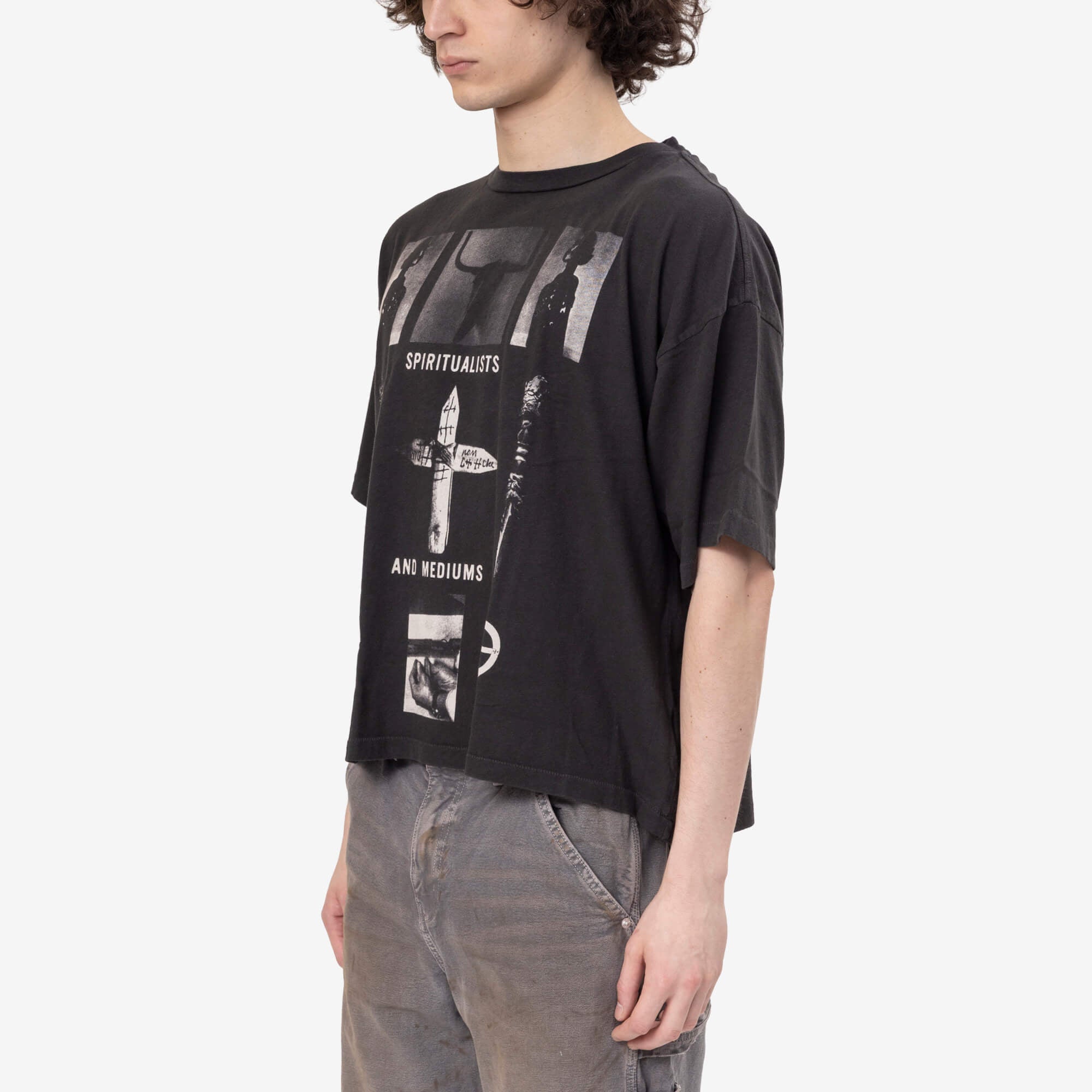 Enfants Riches Deprimes Spiritualists and Mediums T-Shirt Faded Black - 3