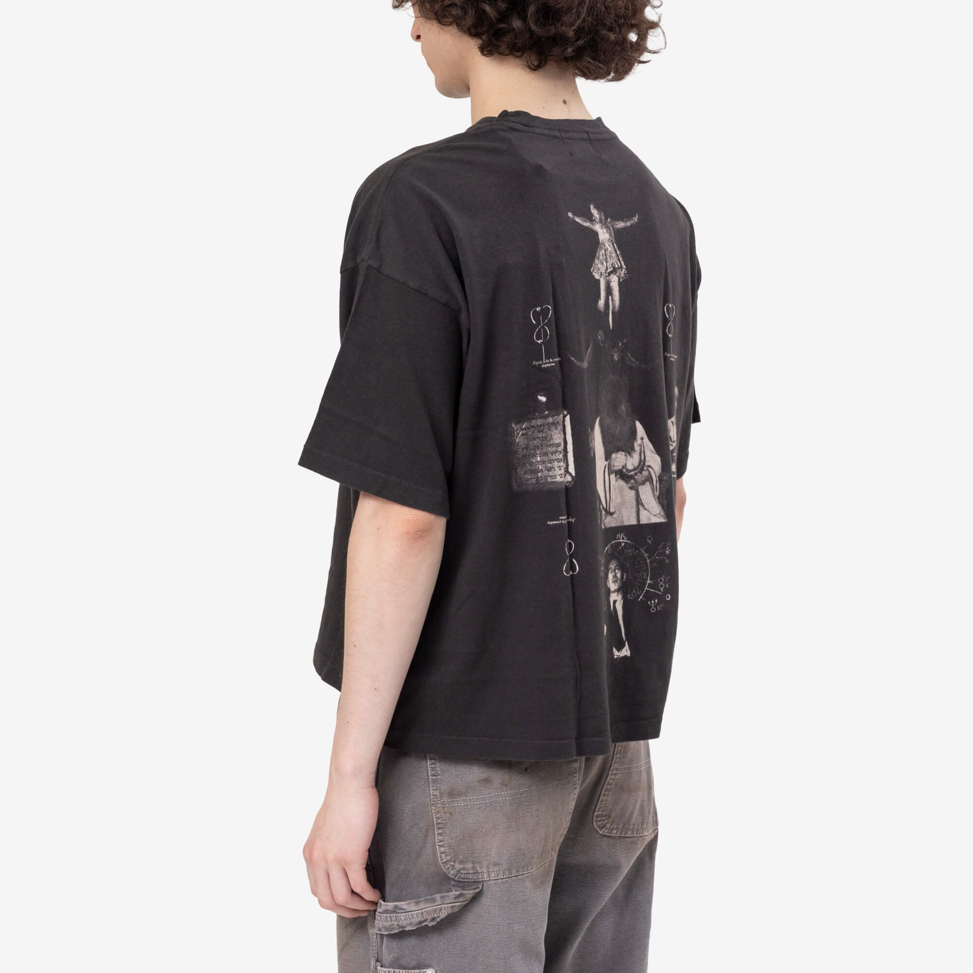 Enfants Riches Deprimes Spiritualists and Mediums T-Shirt Faded Black - 4