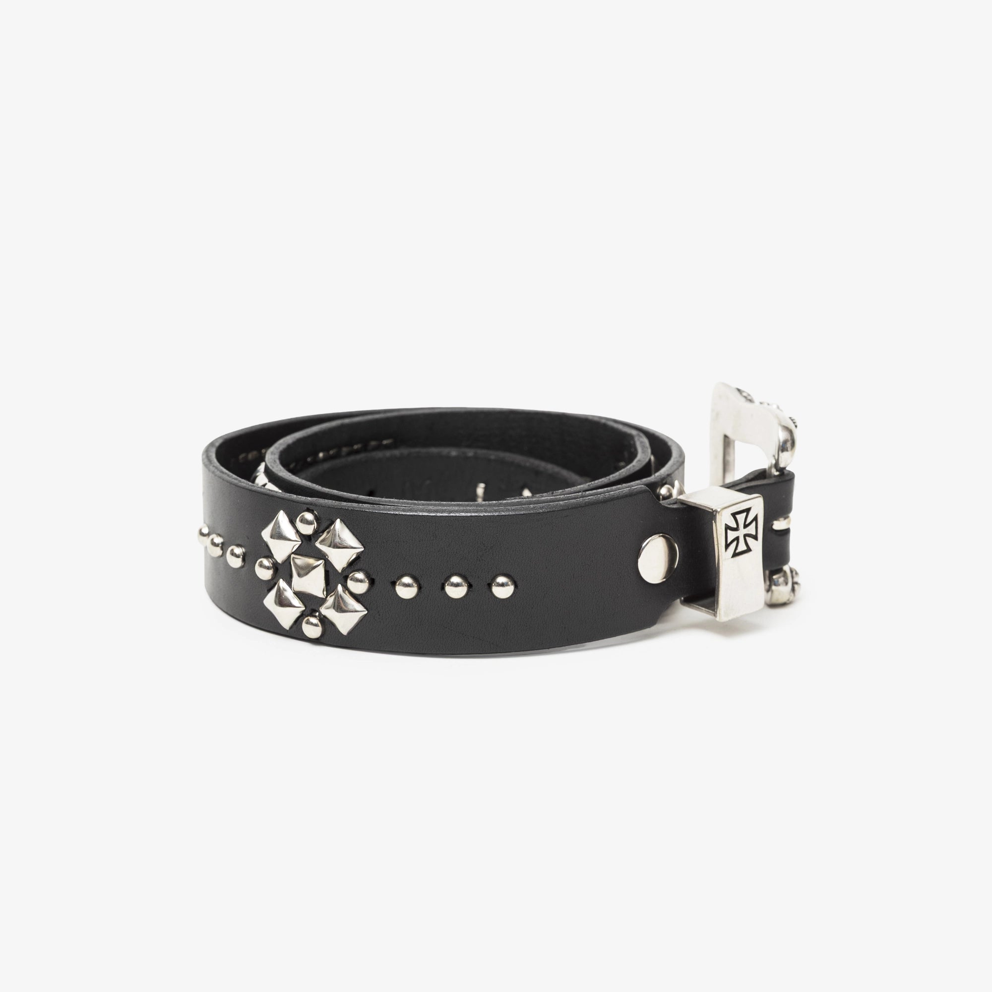 Enfants Riches Deprimes Texas Serenade Ceinture Cloutee Black/Silver - 3