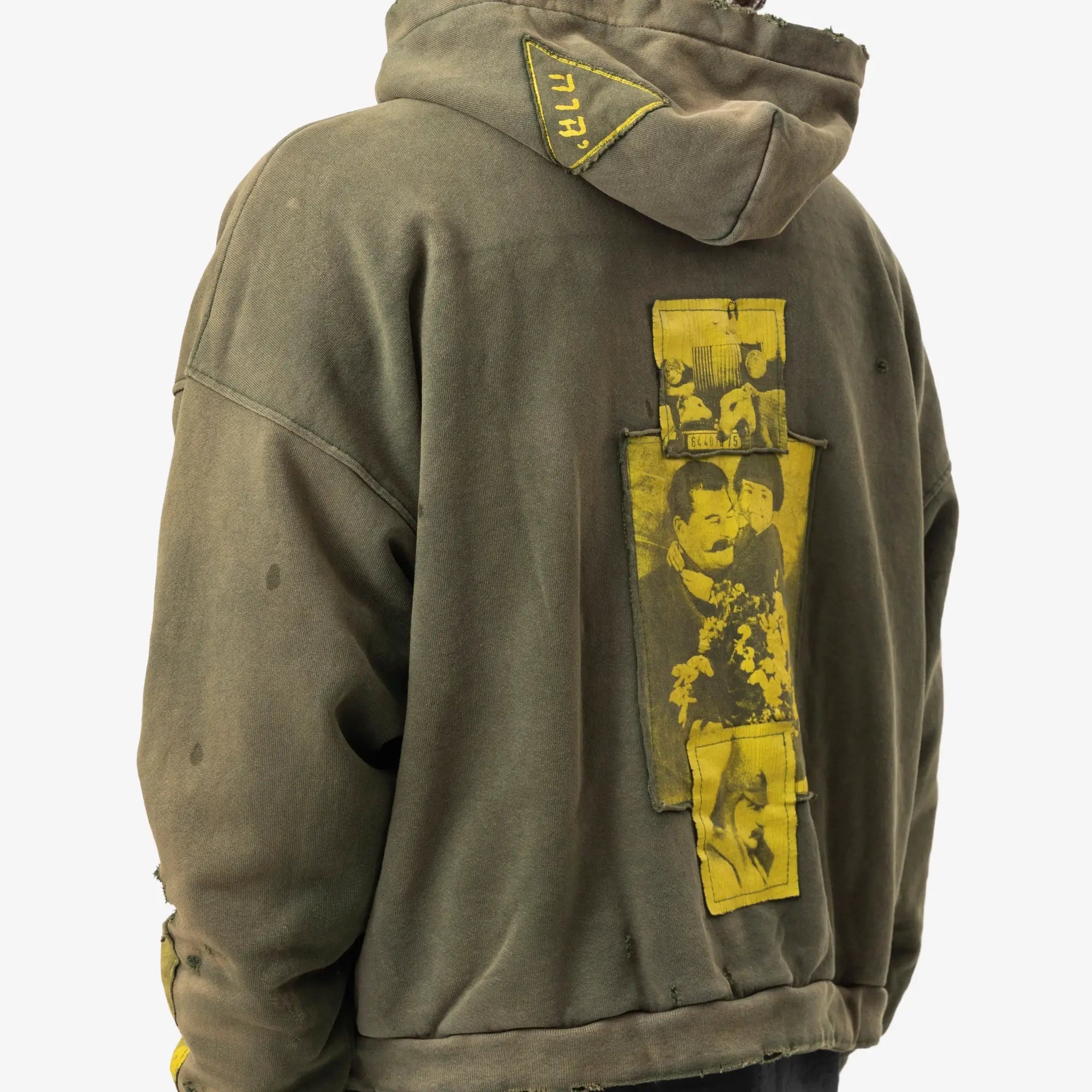 Enfants Riches Deprimes Two Wars Within One Assemblage Zip Hoody Gardener Green - 6