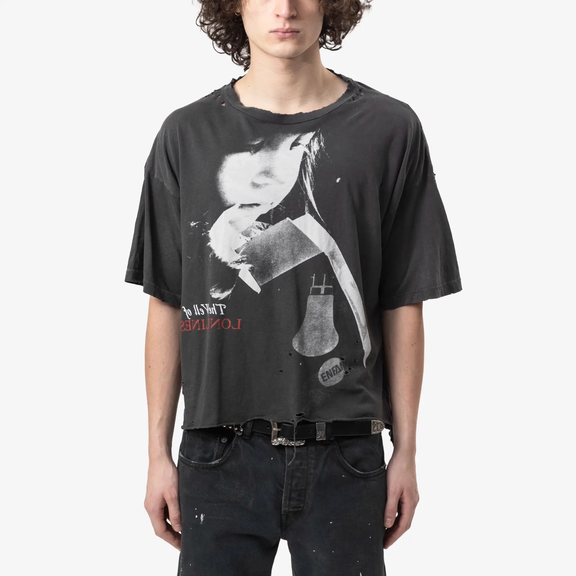 Enfants Riches Deprimes Well of Loneliness T-Shirt Dirty Charcoal - 1