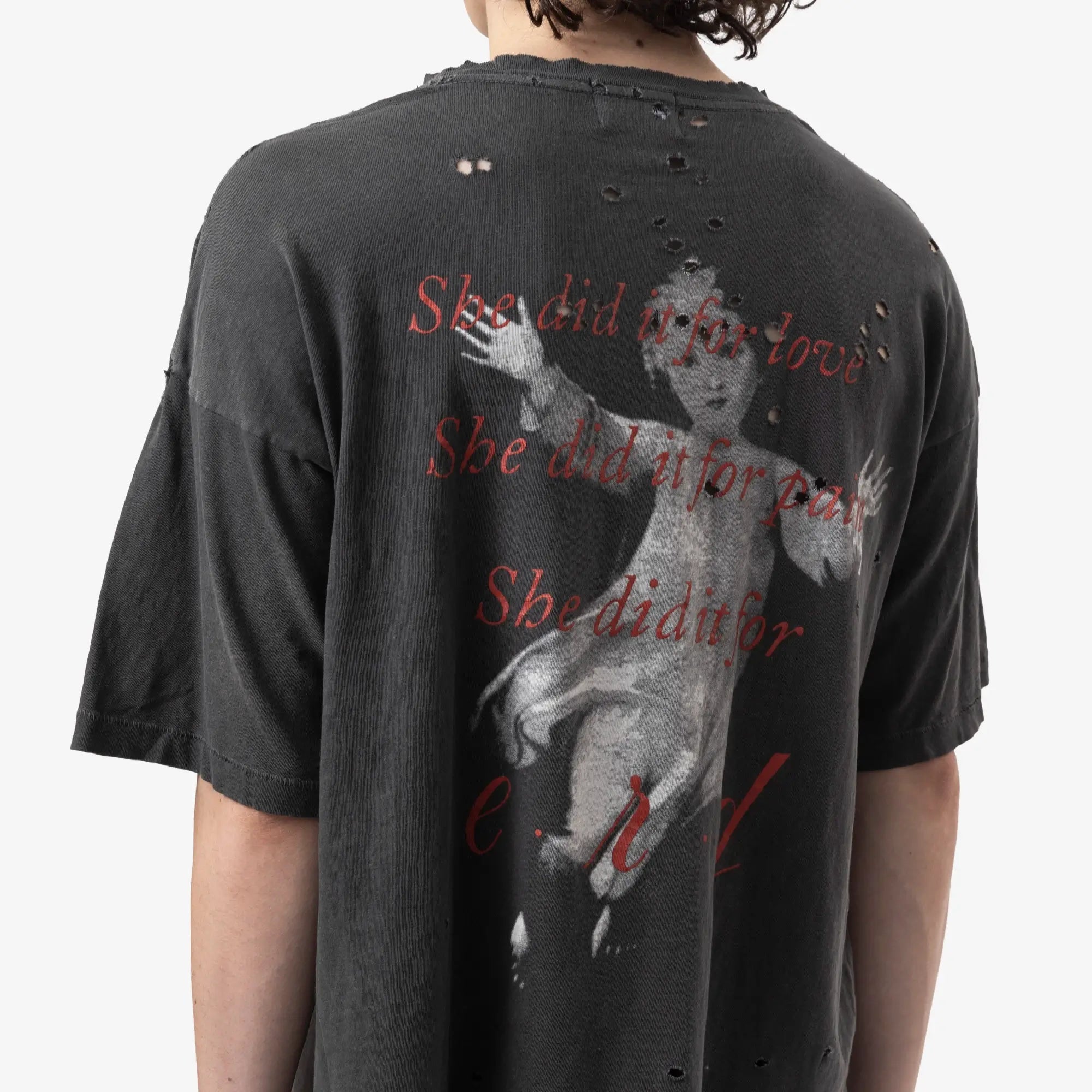 Enfants Riches Deprimes Well of Loneliness T-Shirt Dirty Charcoal - 6