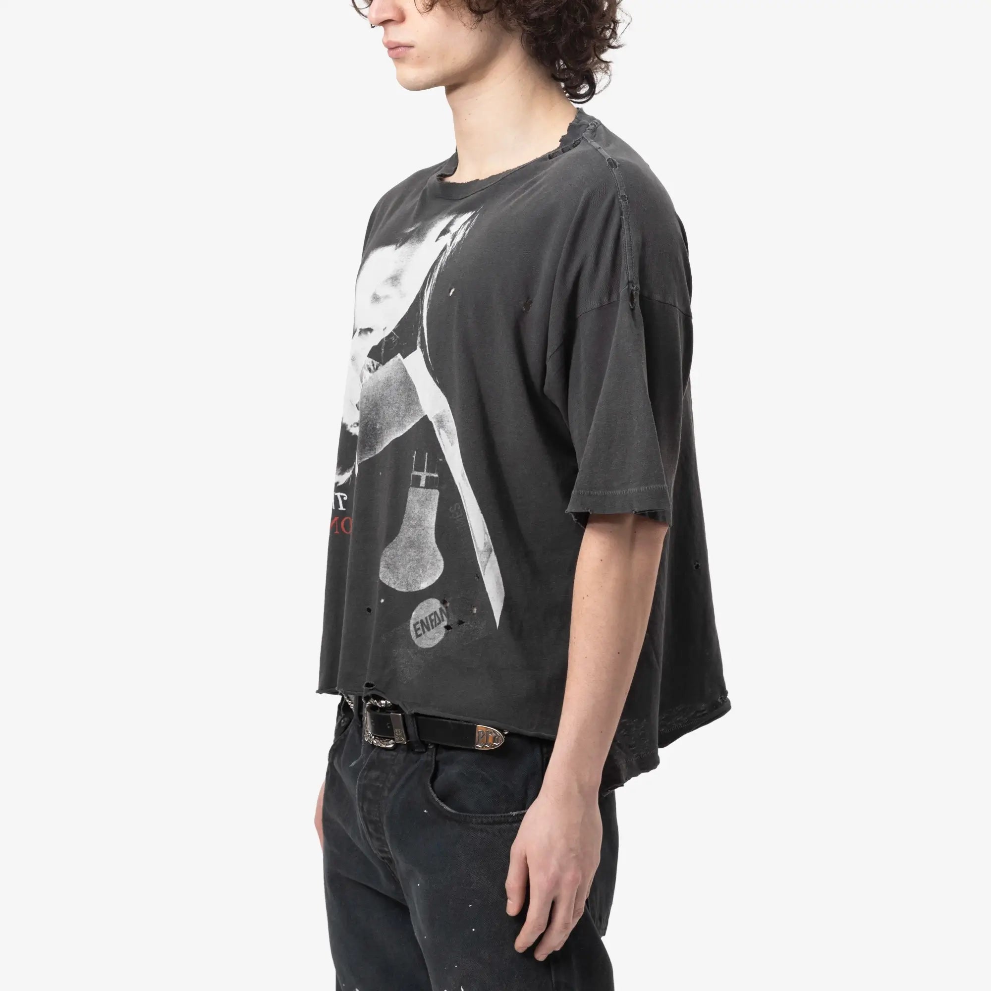 Enfants Riches Deprimes Well of Loneliness T-Shirt Dirty Charcoal - 3