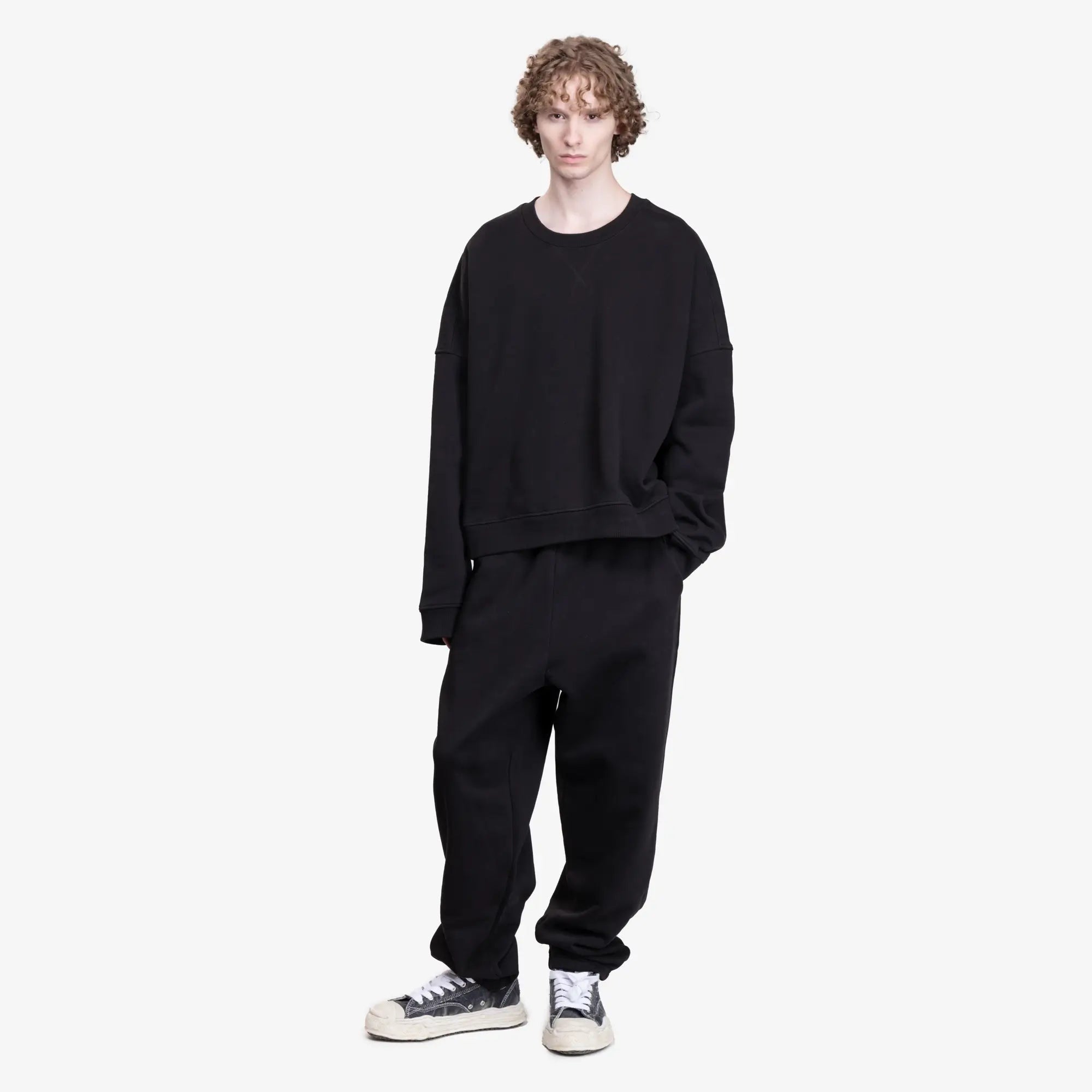 Entire Studios Box Sweatshirt Black - 2