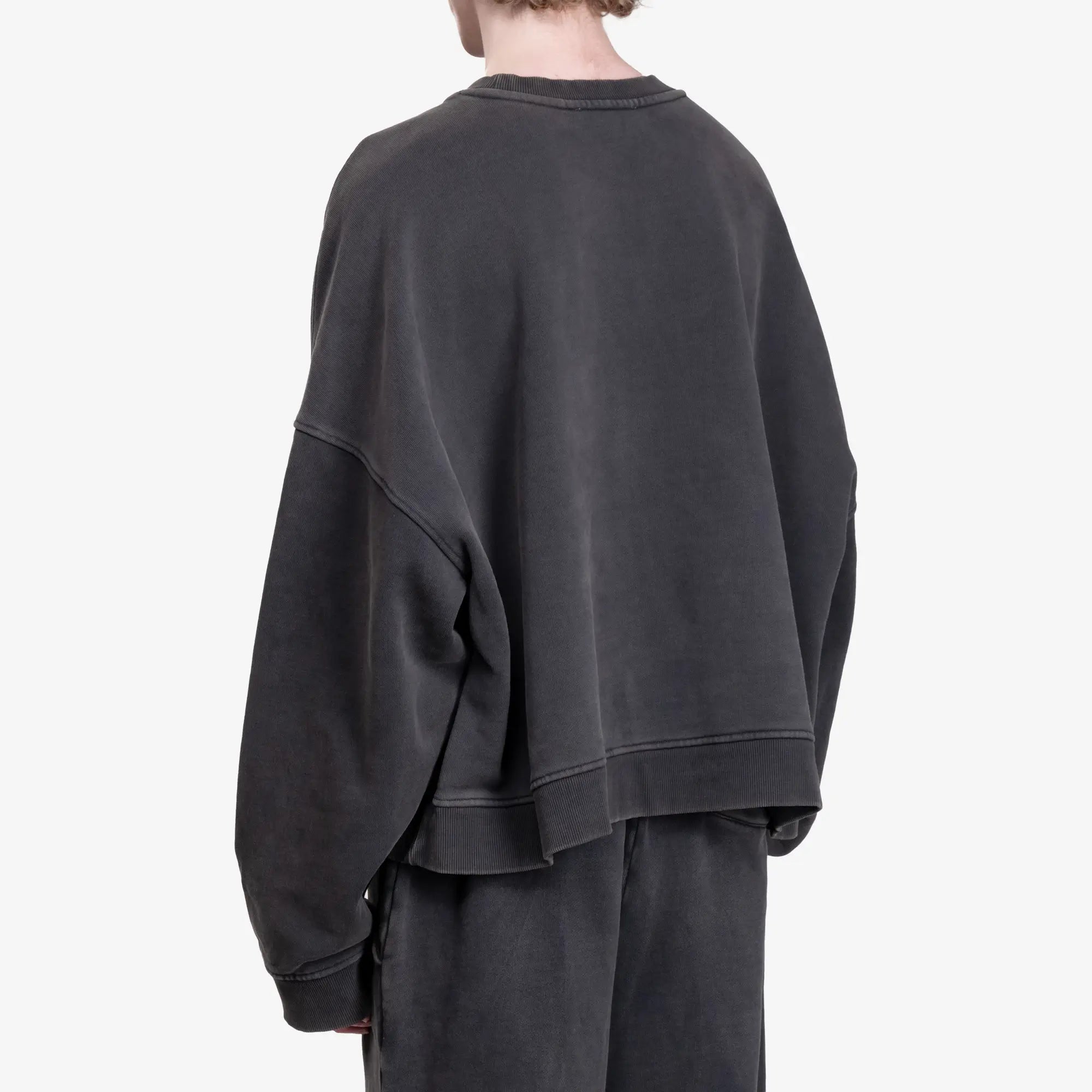 Entire Studios Box Sweatshirt Washed Black - 4