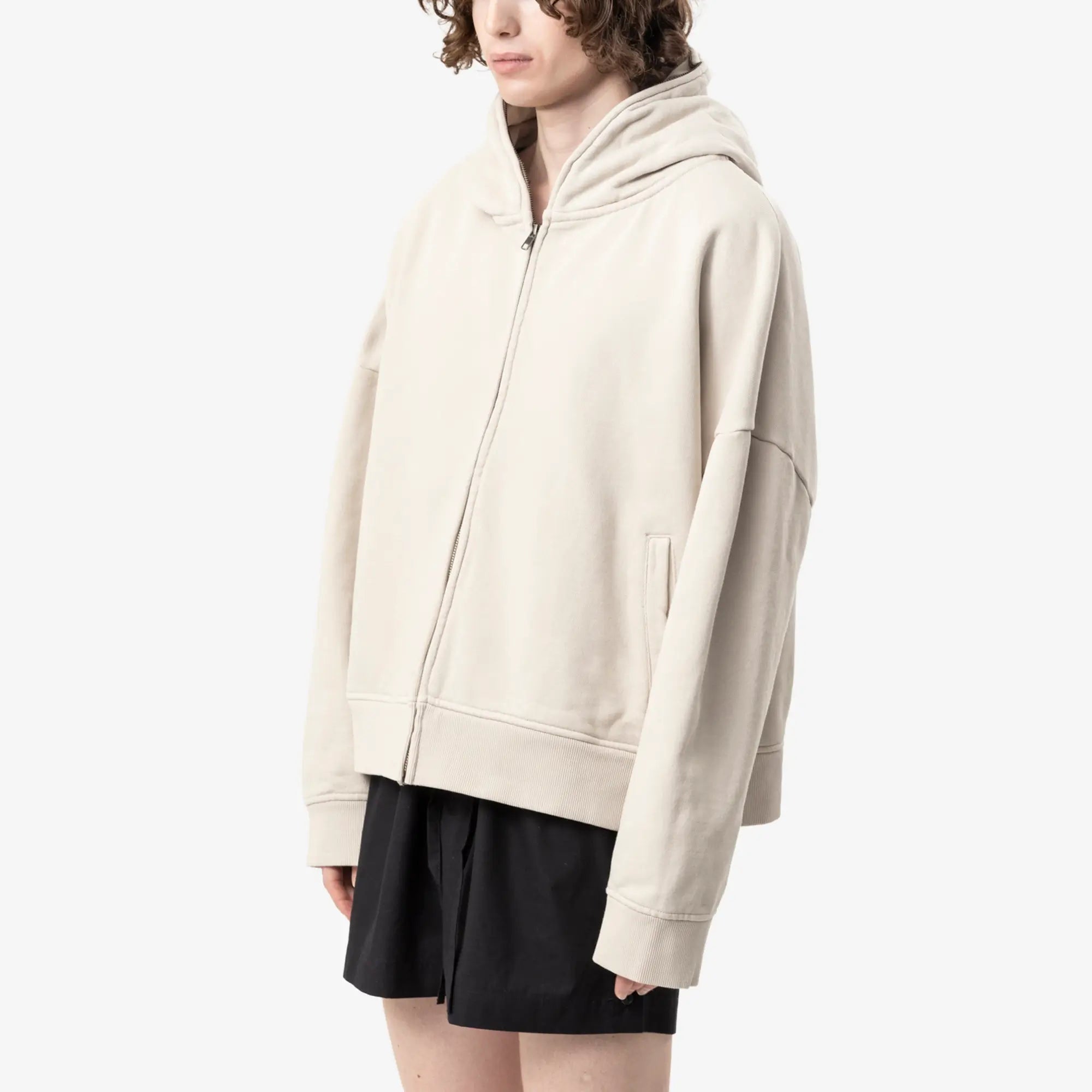 Entire Studios Eternal Zip Hoody Off White - 3