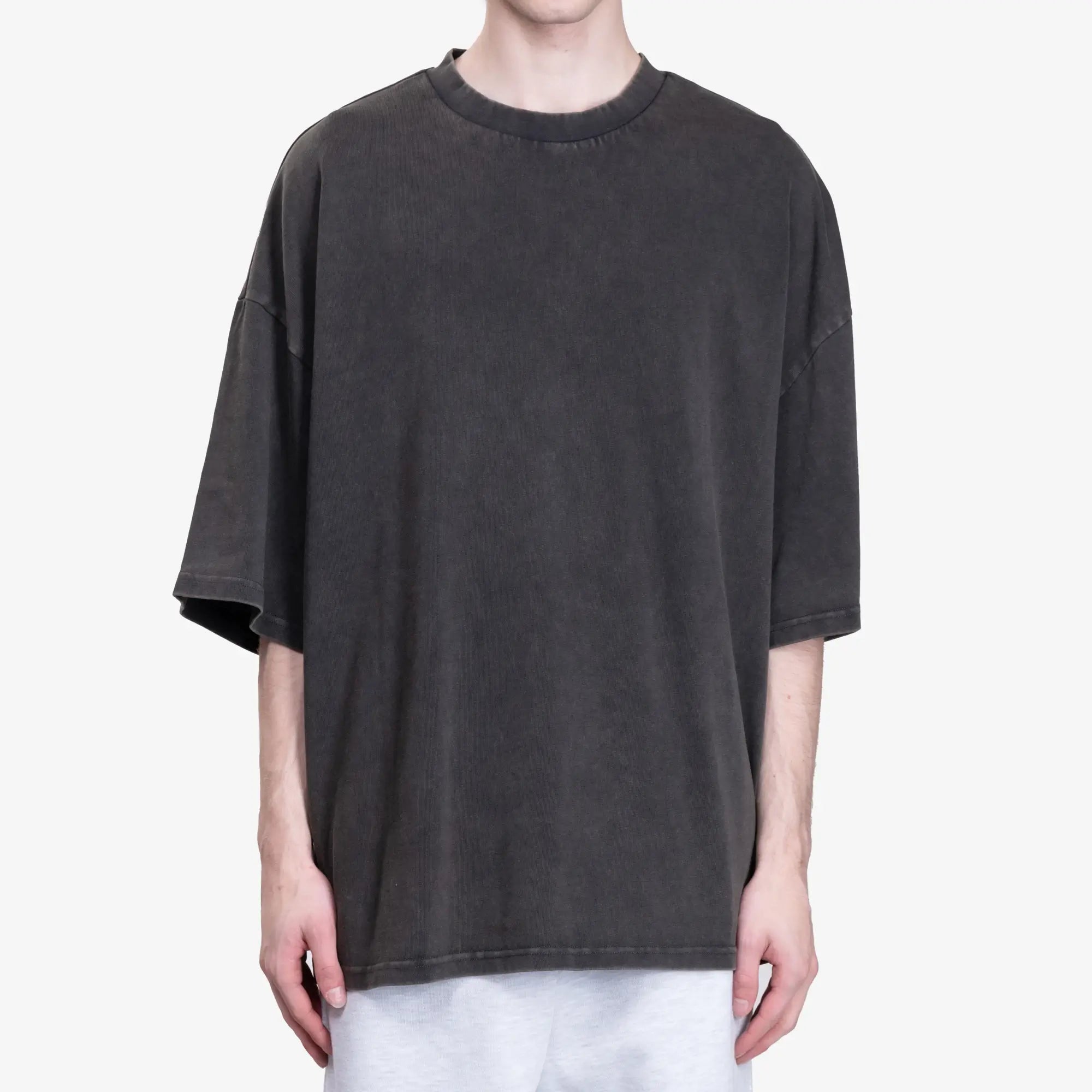 Entire Studios Heavy Boxy T-Shirt Washed Black - 1
