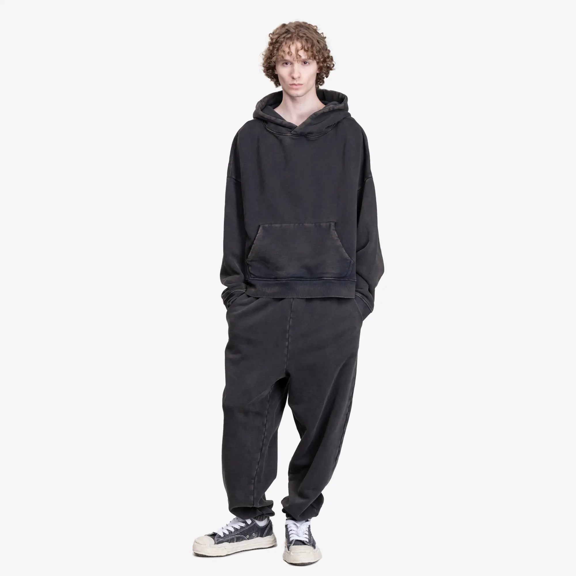 Entire Studios Heavy Hoody Washed Black - 4