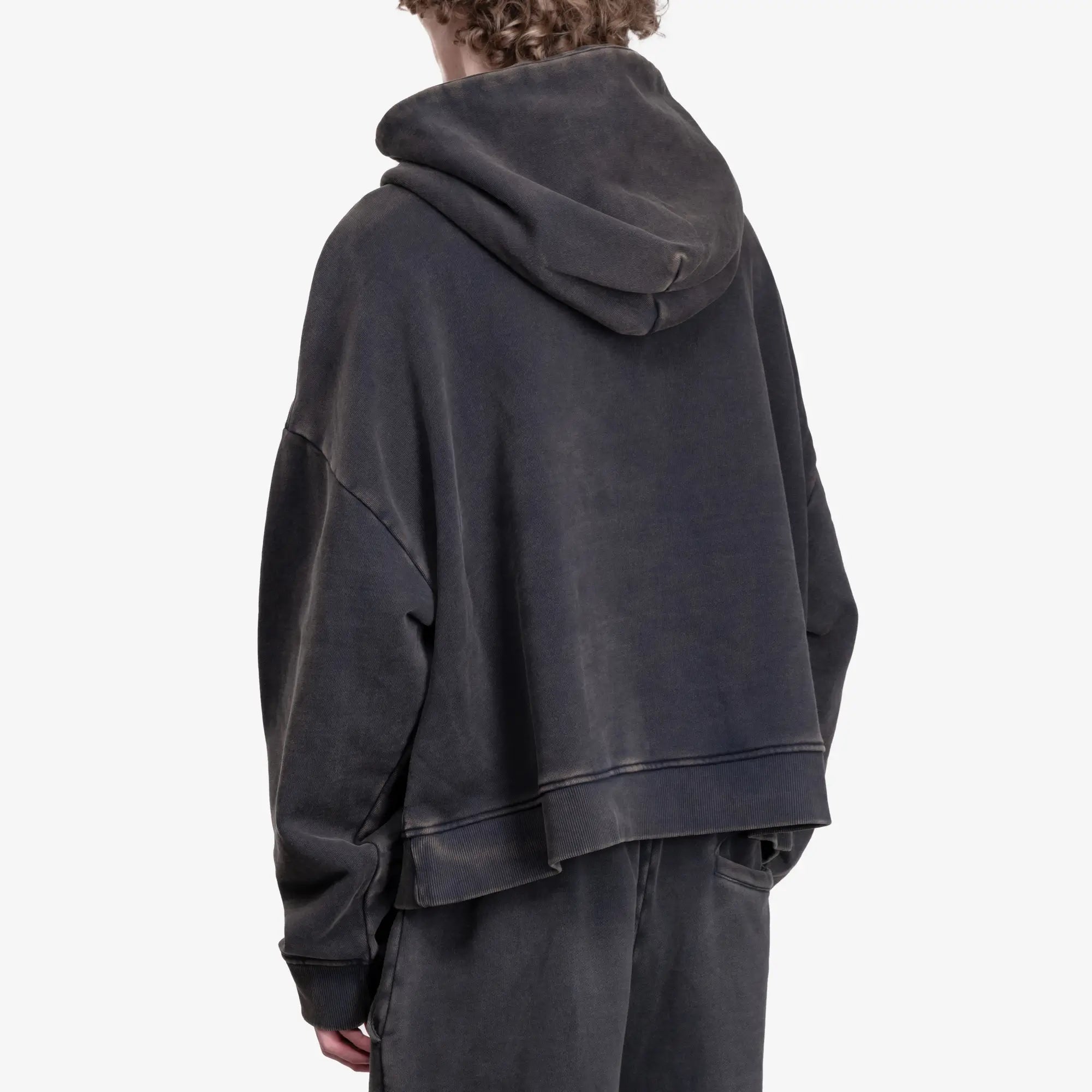 Entire Studios Heavy Hoody Washed Black - 3