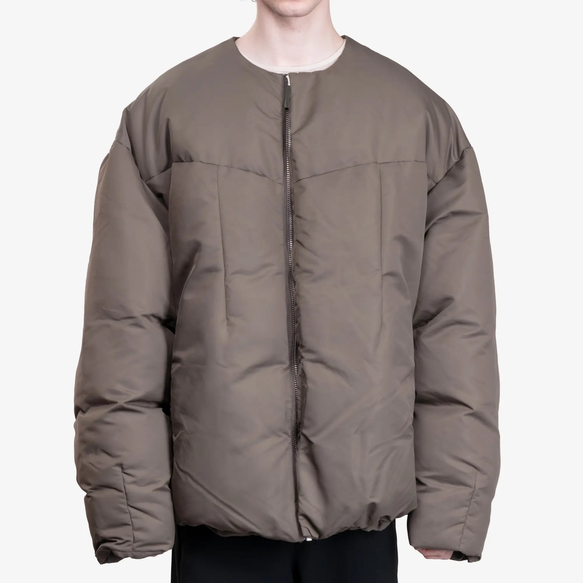 Entire Studios Pod Puffer Jacket Olive - 1