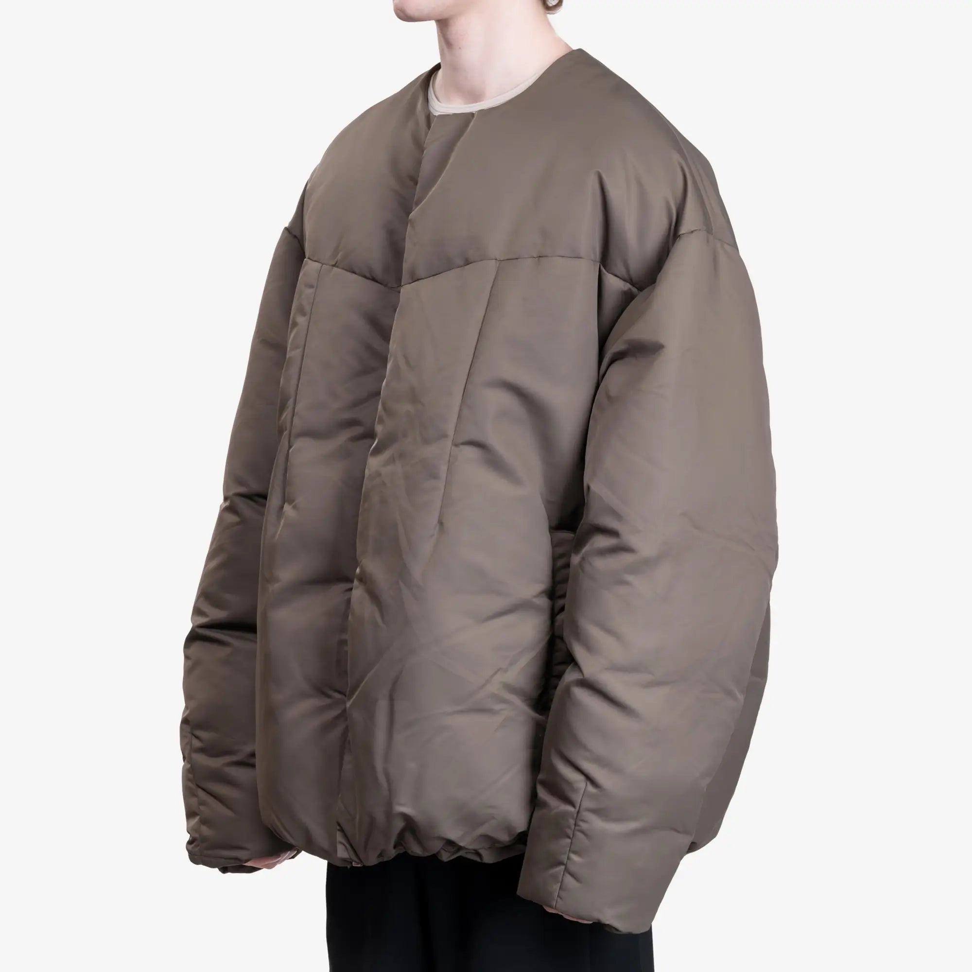Entire Studios Pod Puffer Jacket Olive - 3