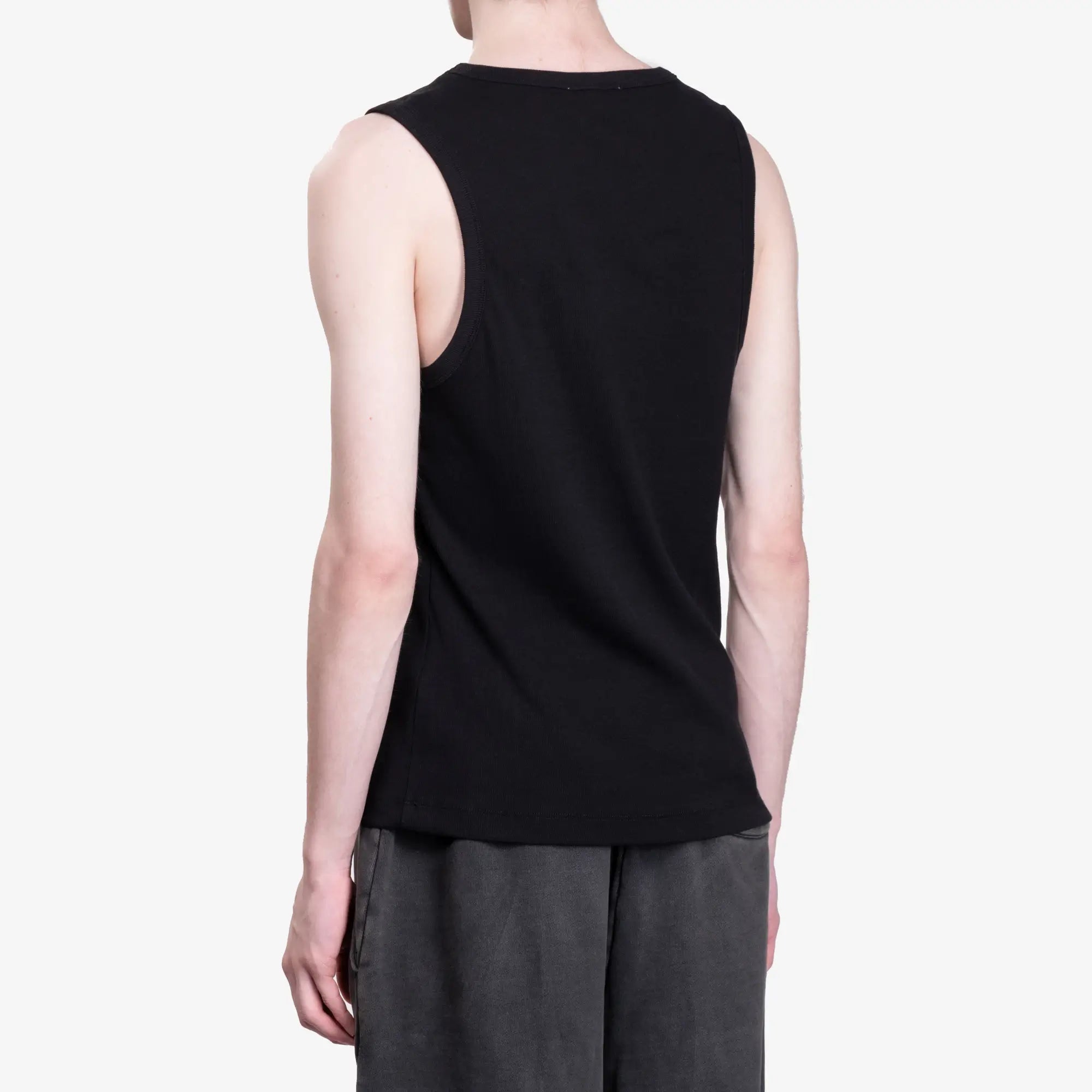 Entire Studios Rib Tank Top Black - 4