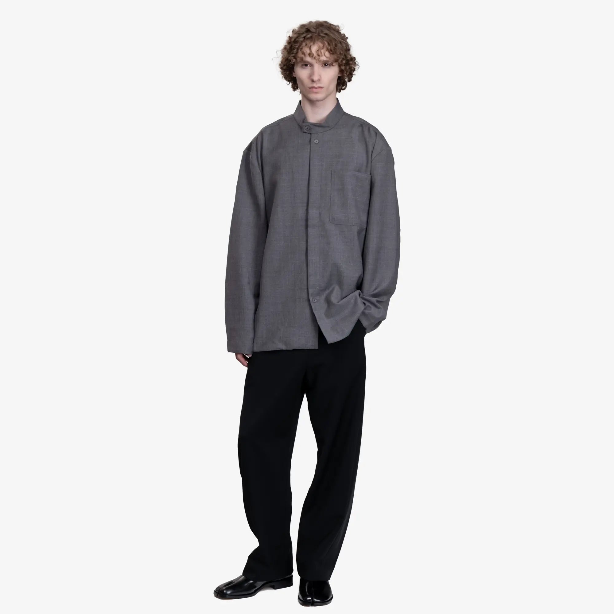 Entire Studios Rosa Shirt Grey - 2