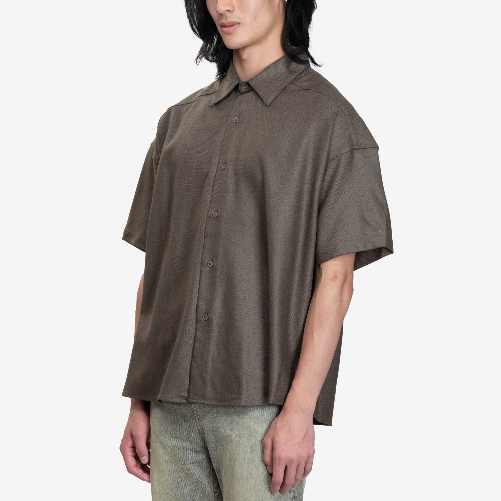 Entire Studios Short Sleeve Shirt Pear - 3