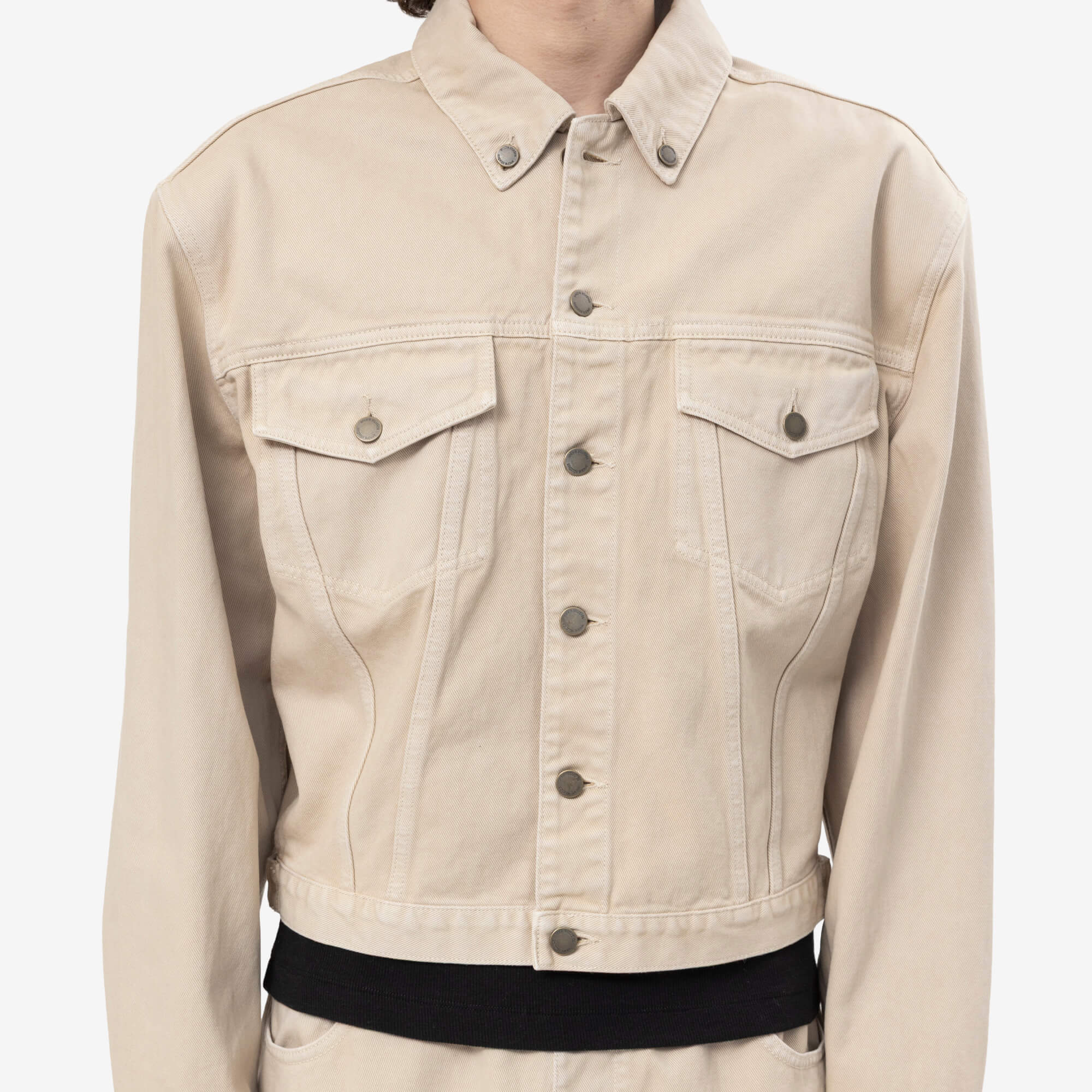 Entire Studios Shrunken Denim Jacket Canyon - 5