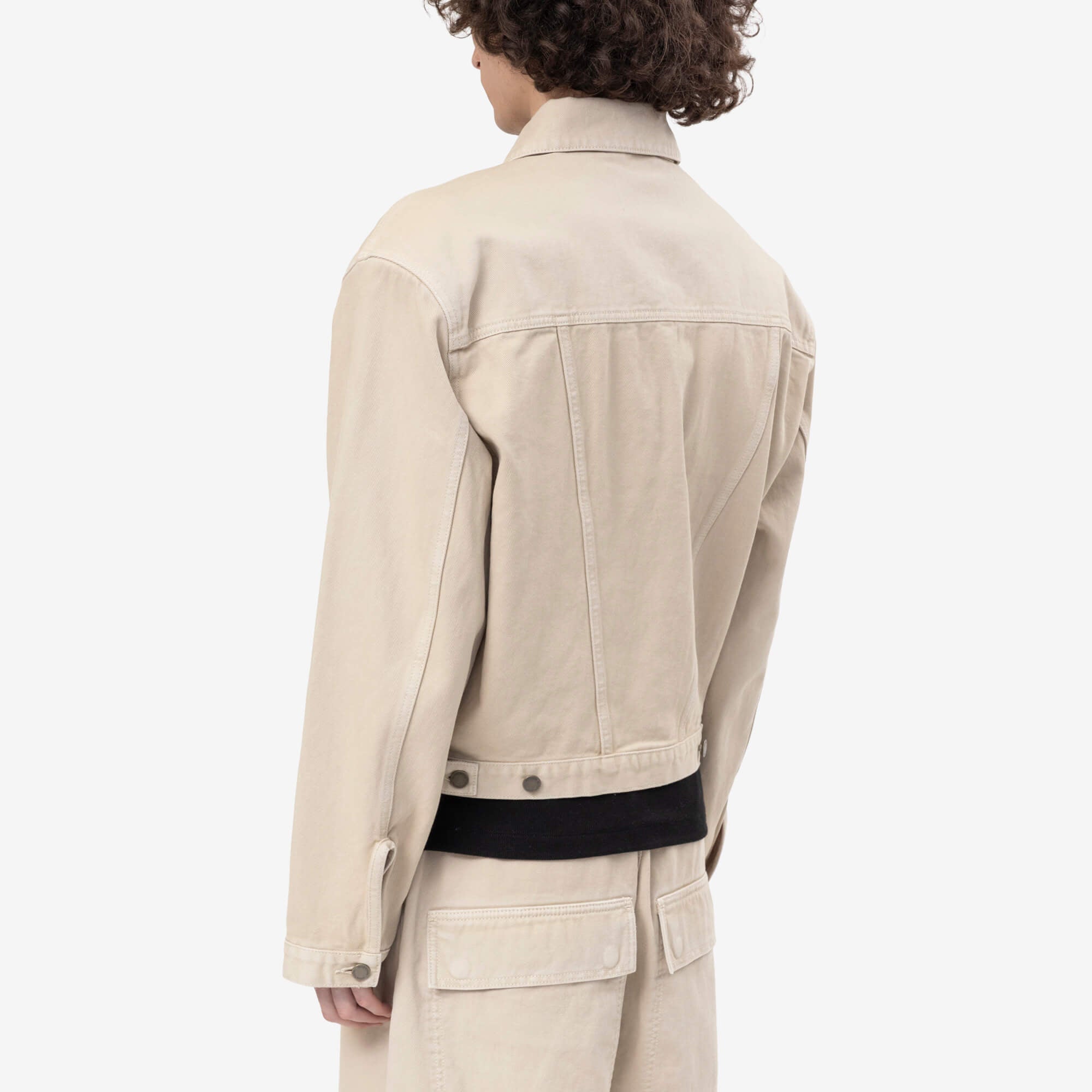 Entire Studios Shrunken Denim Jacket Canyon - 4