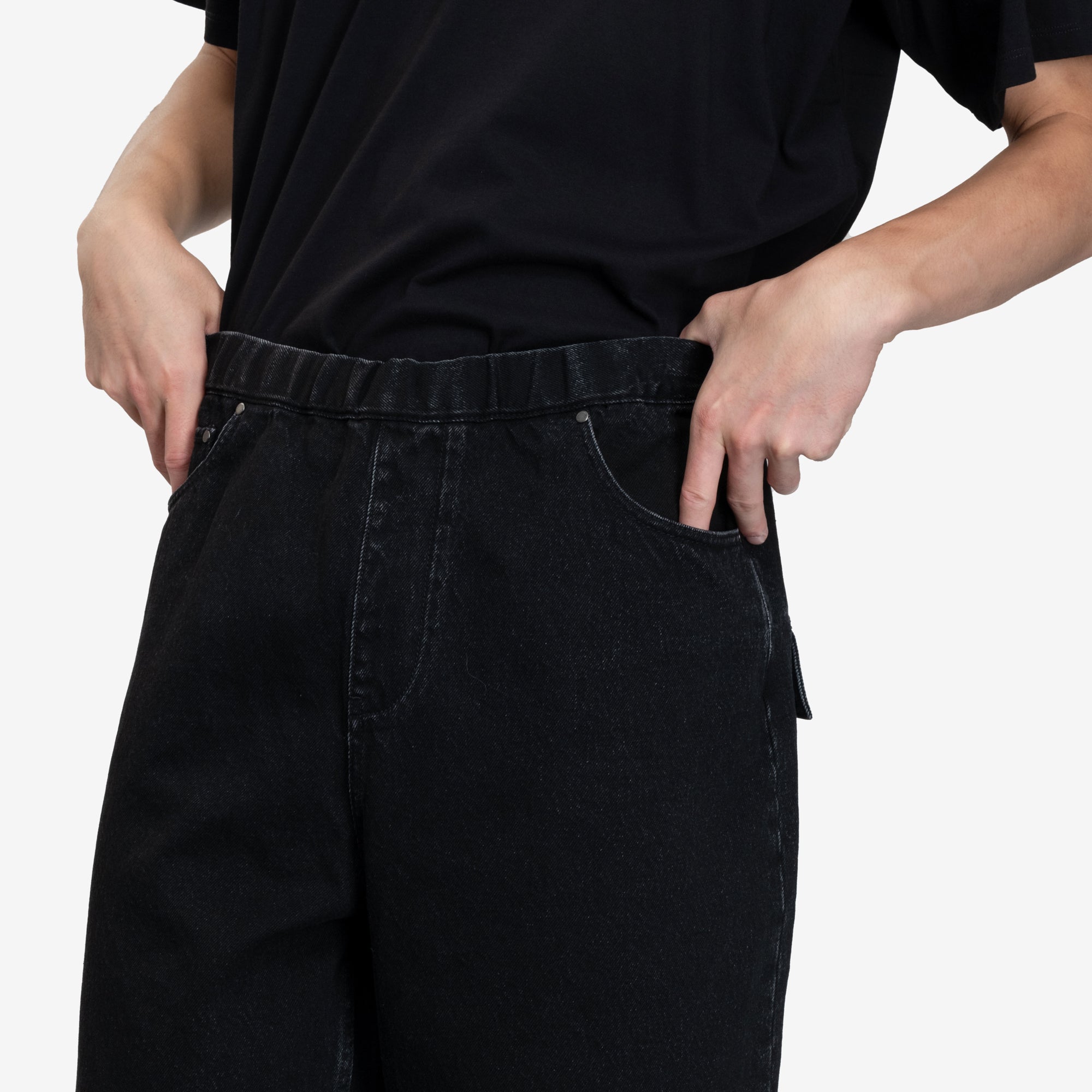 Entire Studios Spar Shorts Magnetite - 5