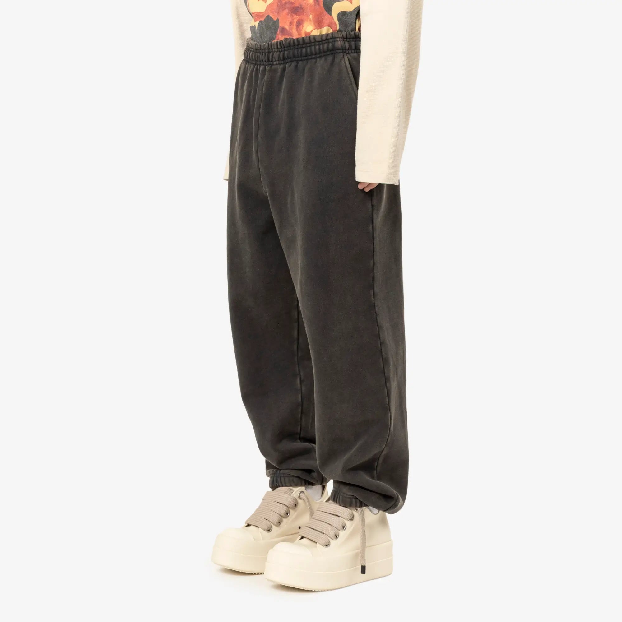 Entire Studios Standard Sweatpants Washed Black - 3