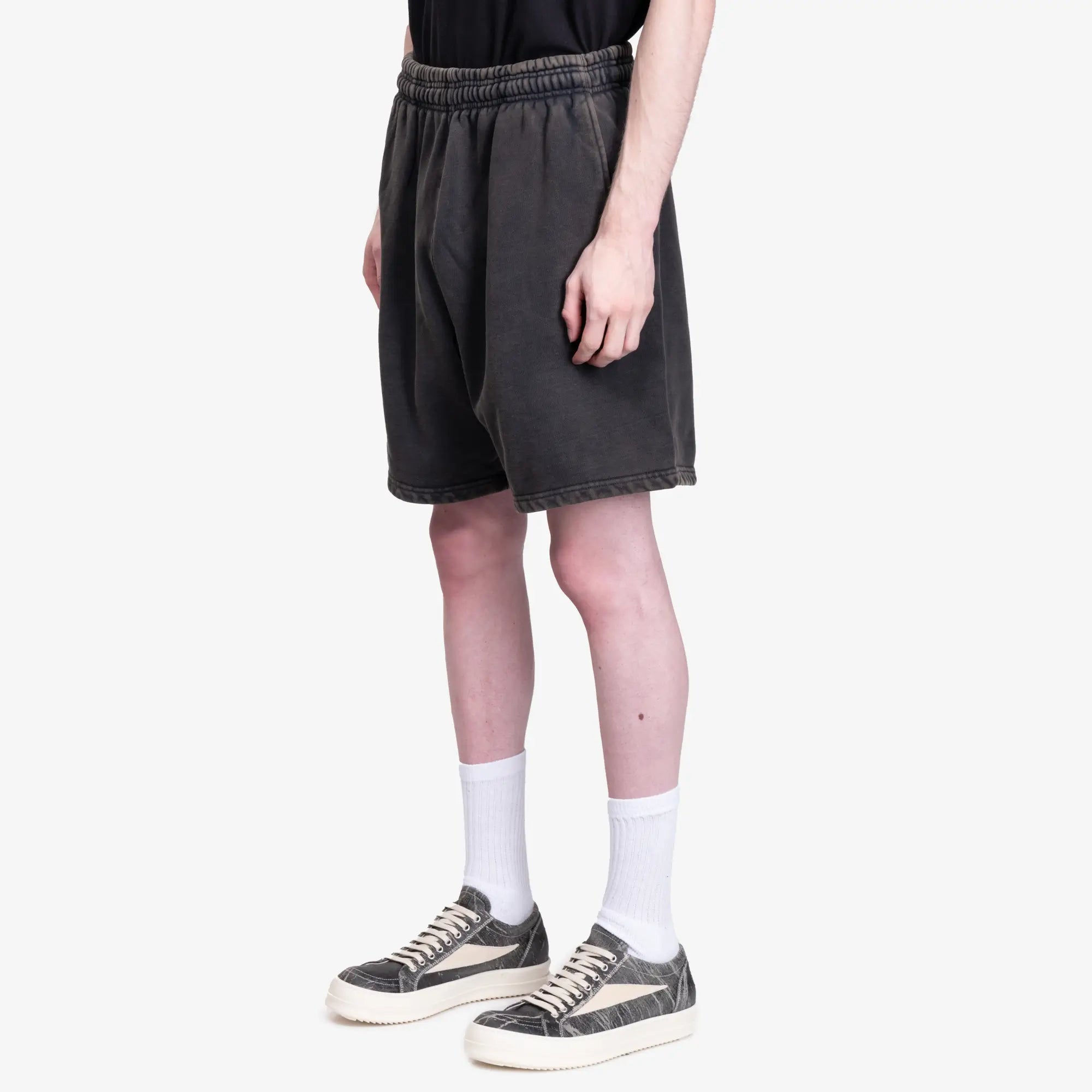 Entire Studios Standard Sweatshorts Washed Black - 3