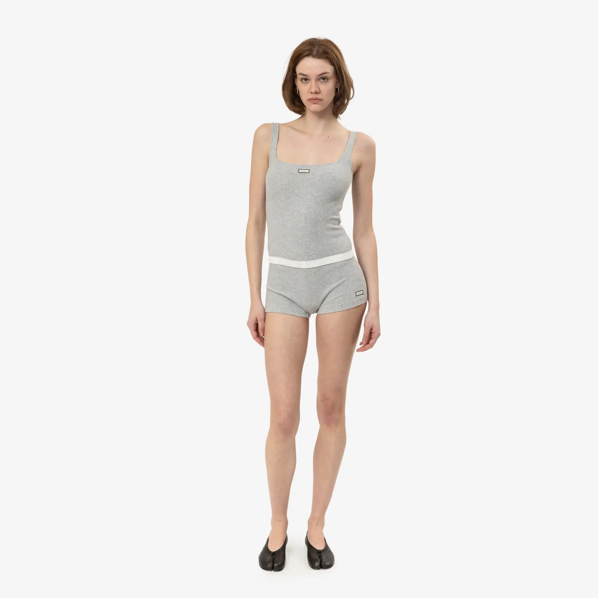 Entire Studios Unisex Lounge Tank Top Pebble - 2