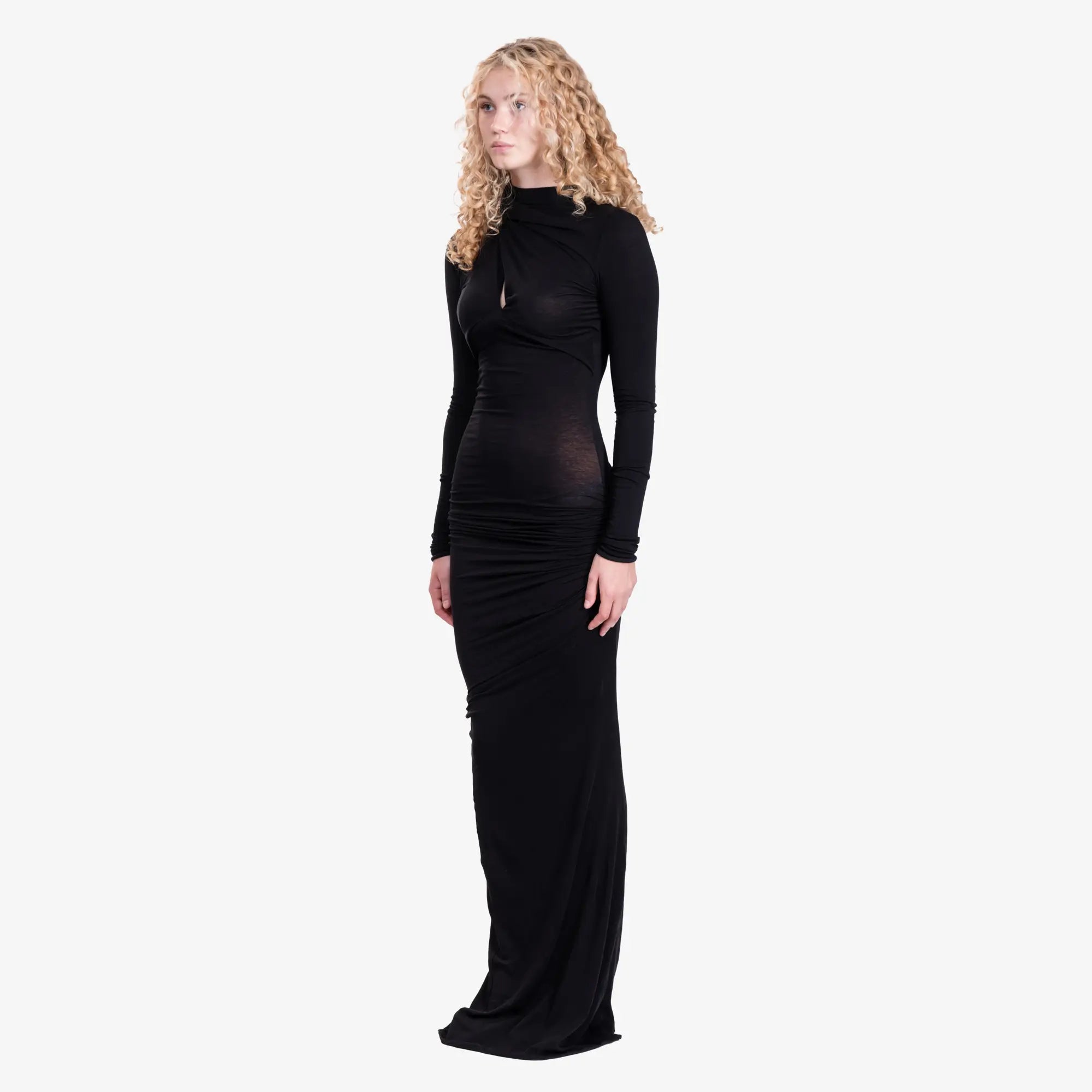 Entire Studios Womens Gres Dress Soot - 3