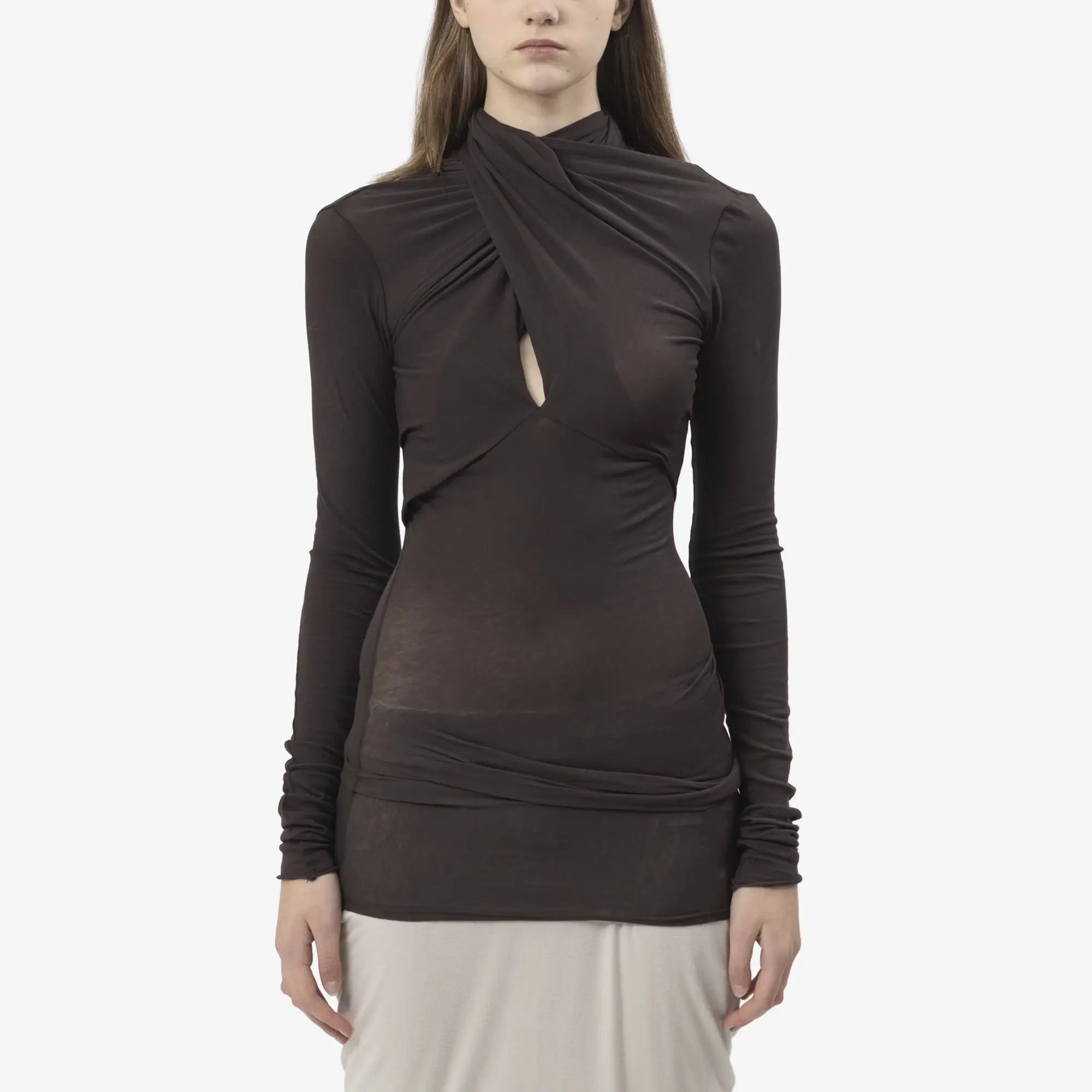 Entire Studios Womens Gres Top Toffee - 1