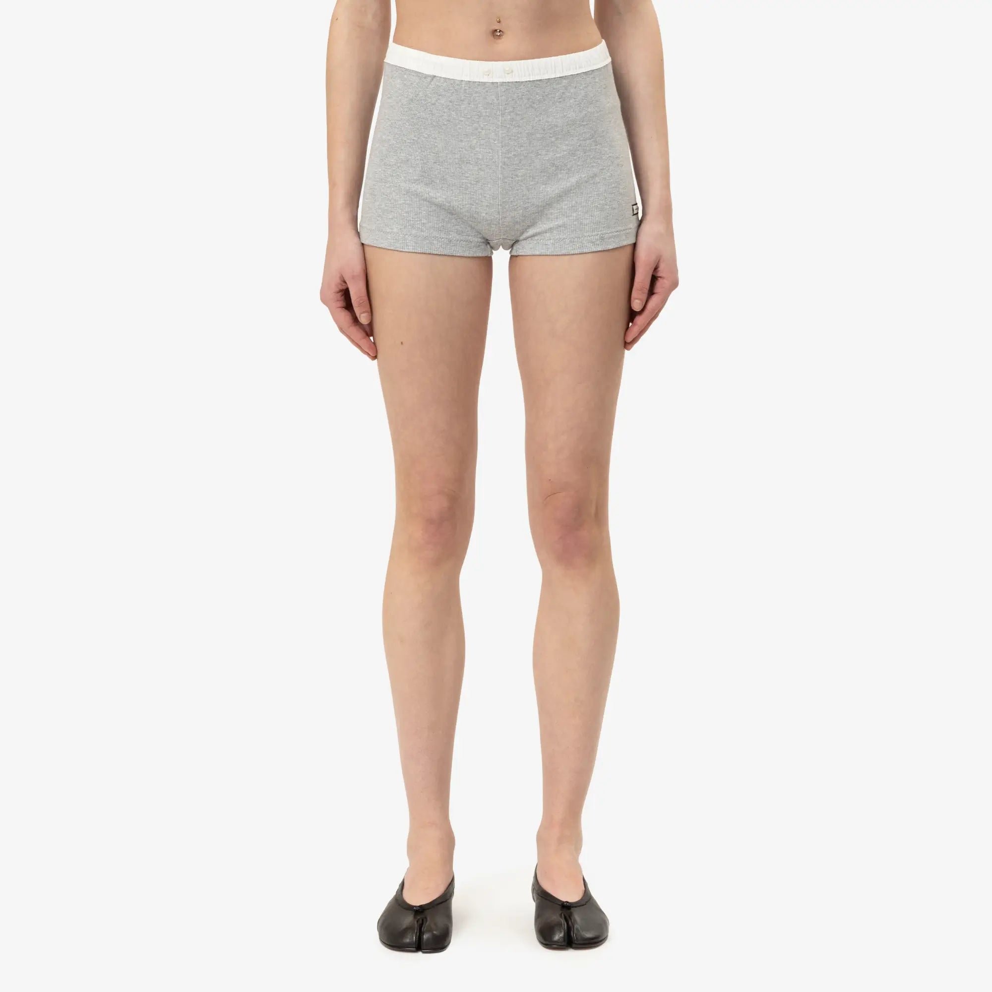 Entire Studios Womens Lounge Shorts Pebble - 1
