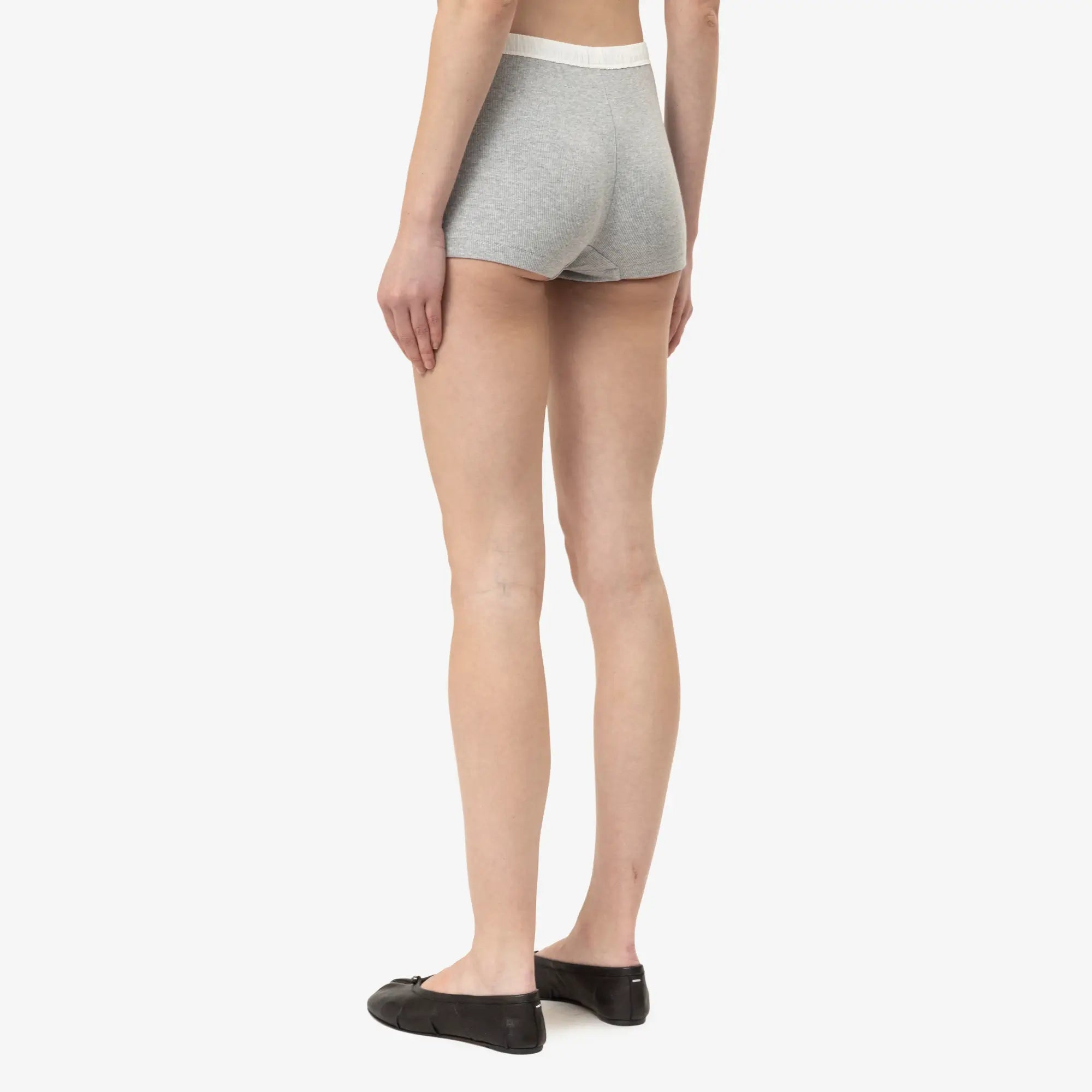 Entire Studios Womens Lounge Shorts Pebble - 4