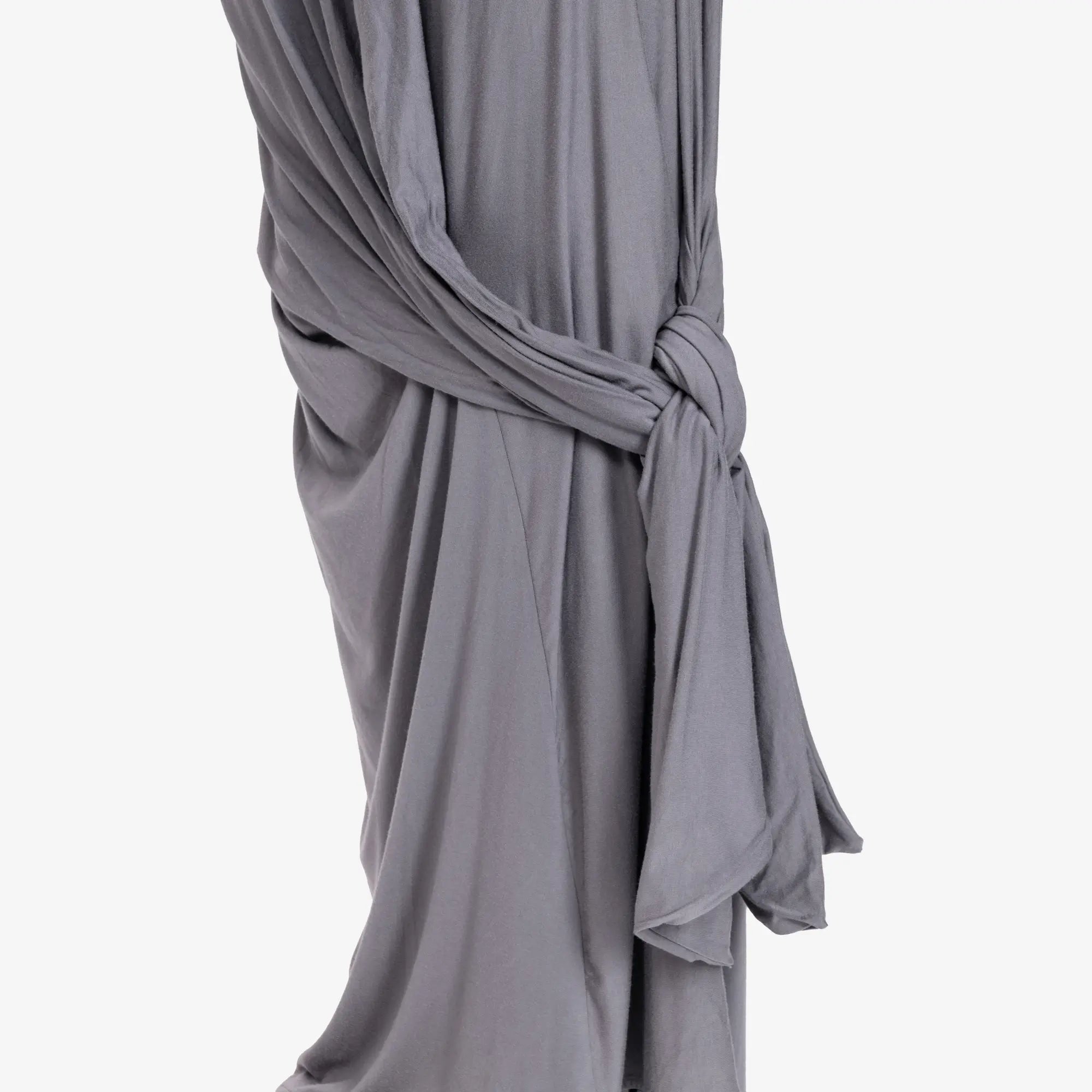 Entire Studios Womens Lumiere Scarf Skirt Deep Grey - 5