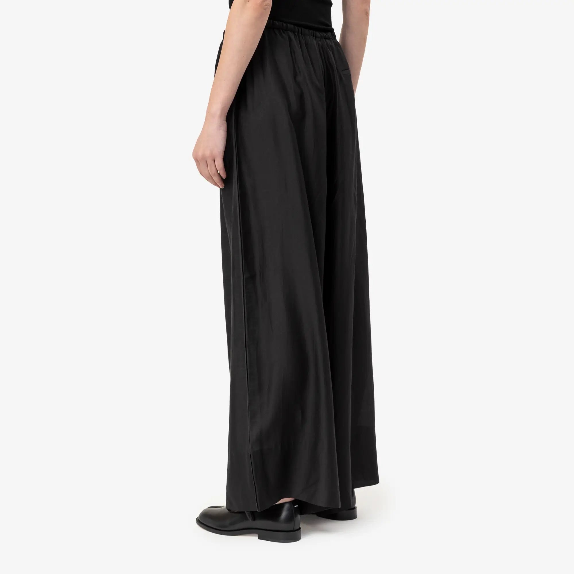 Entire Studios Womens Vento Wide Leg Pants Black - 4