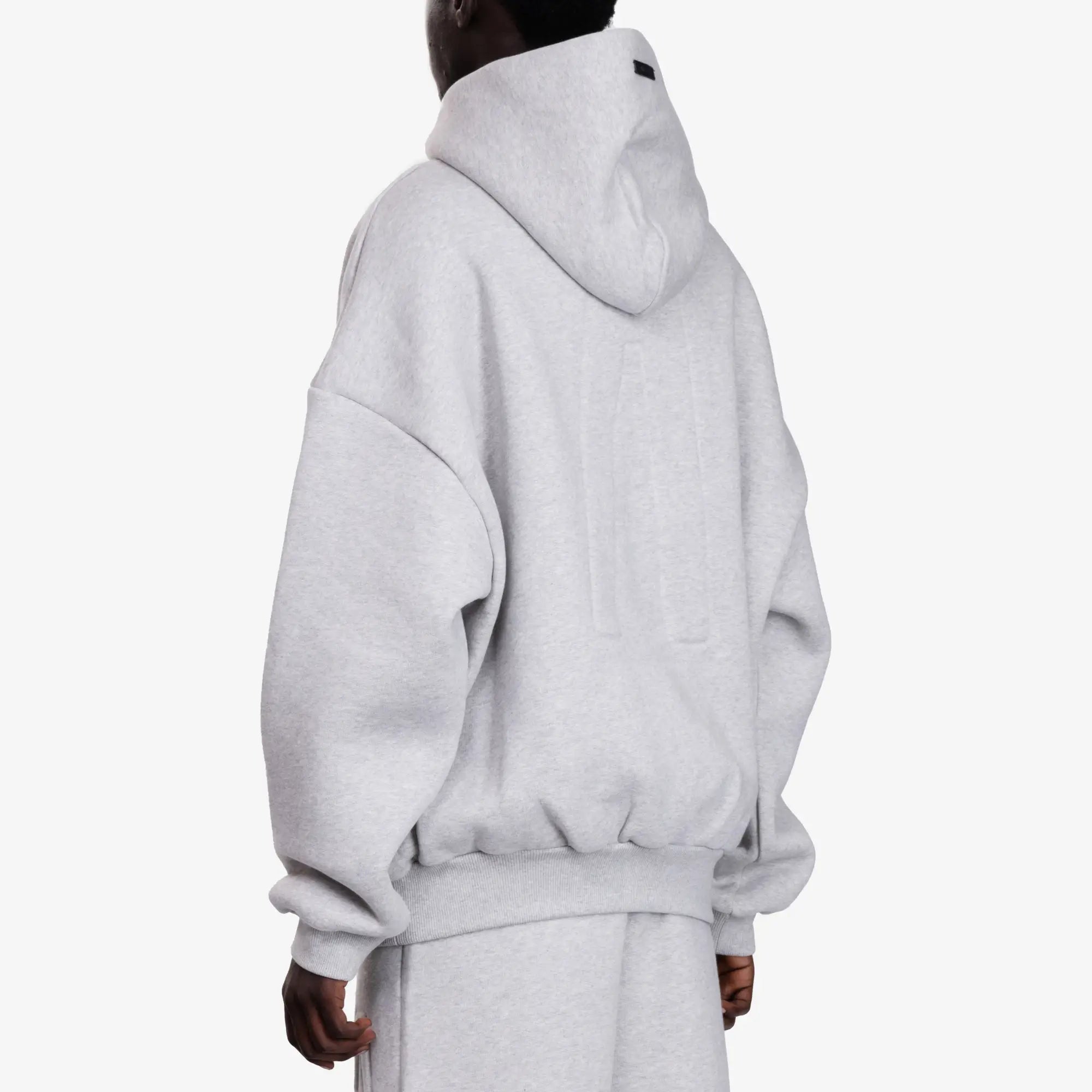 Fear of God Athletic Half Zip Hoody Melange Grey - 4