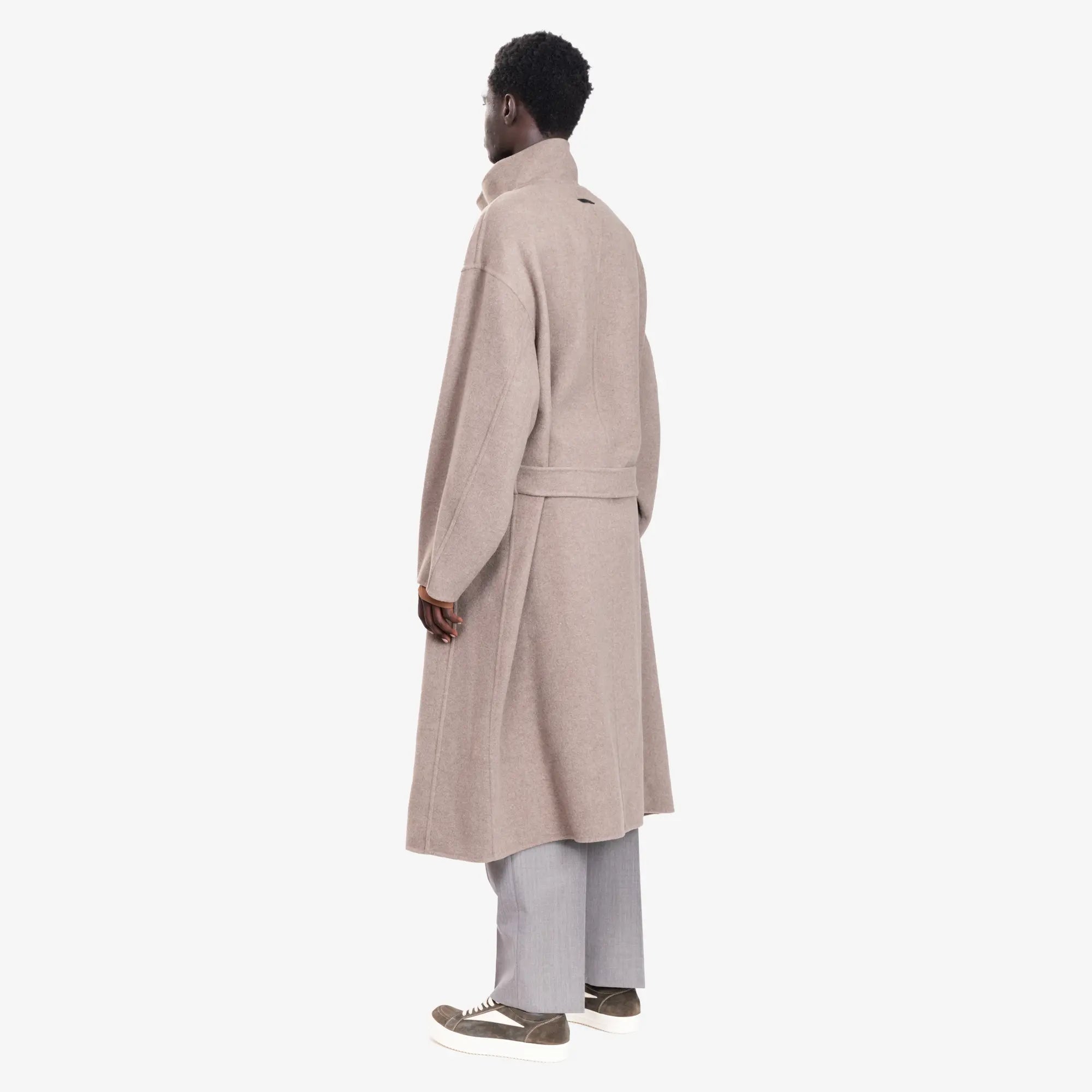 Fear of God High Neck Coat Walnut - 4