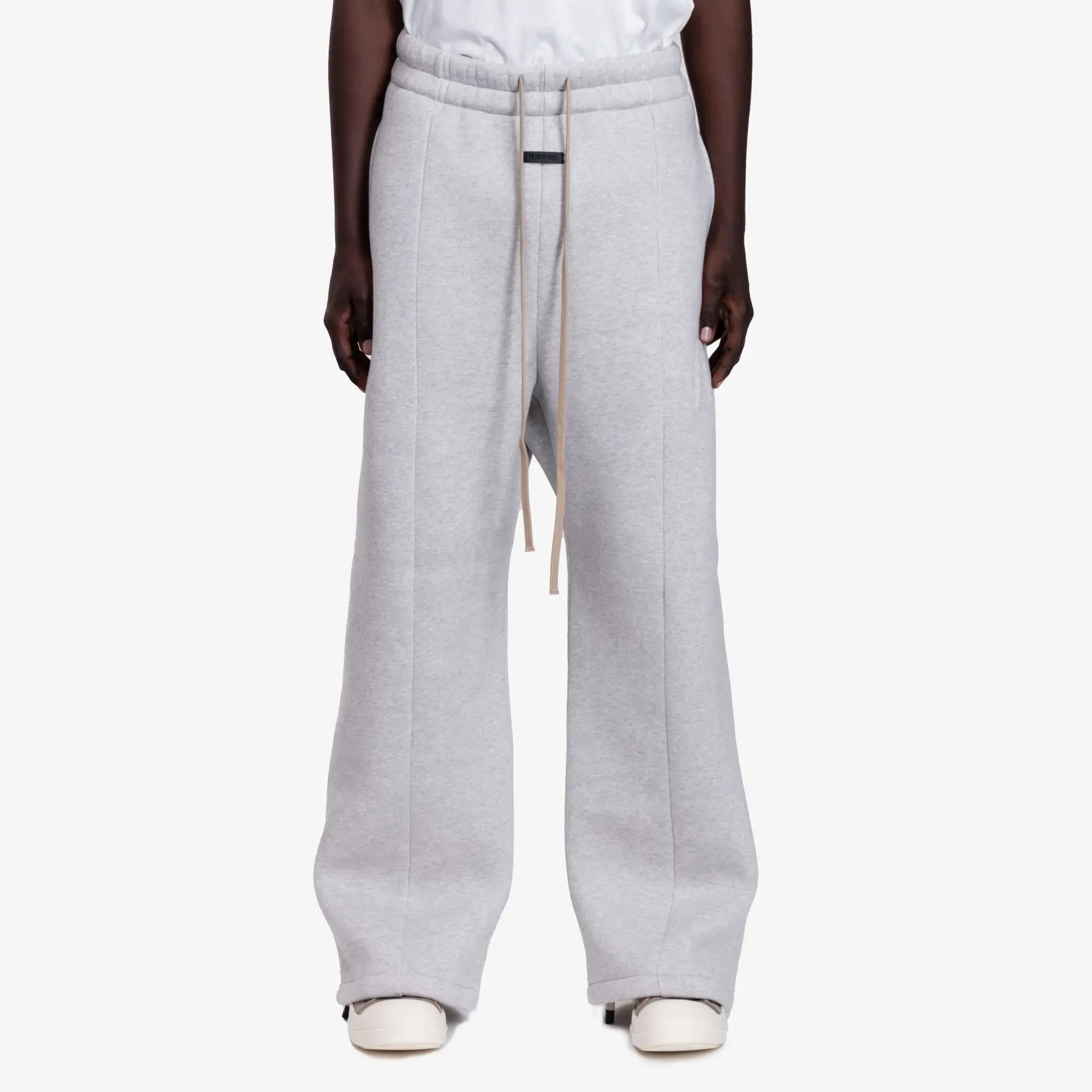 Fear of God Wide Leg Sweatpants Melange Grey - 1