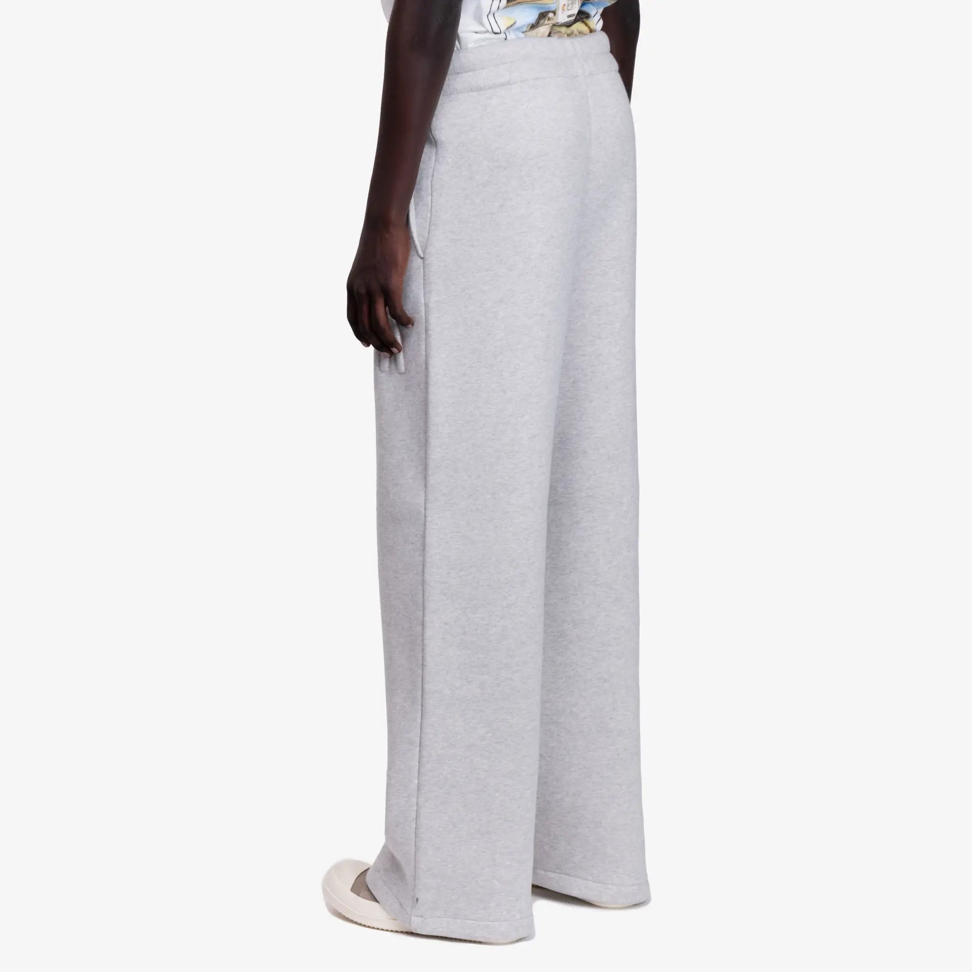 Fear of God Wide Leg Sweatpants Melange Grey - 4