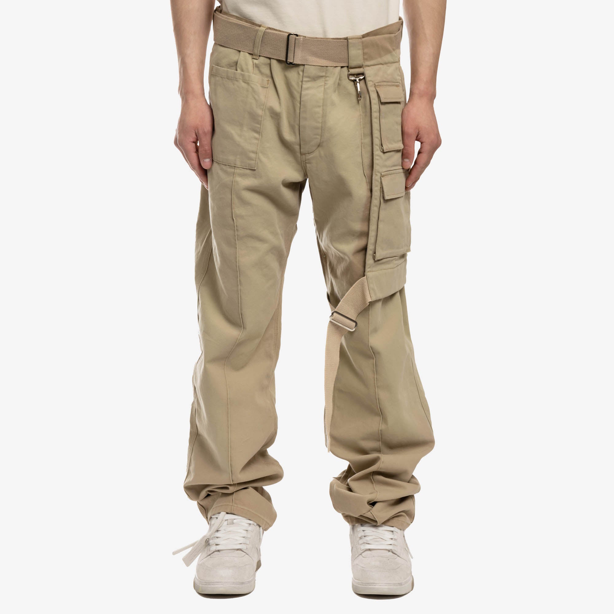 Reese Cooper Sunfaded Trousers Khaki - 1