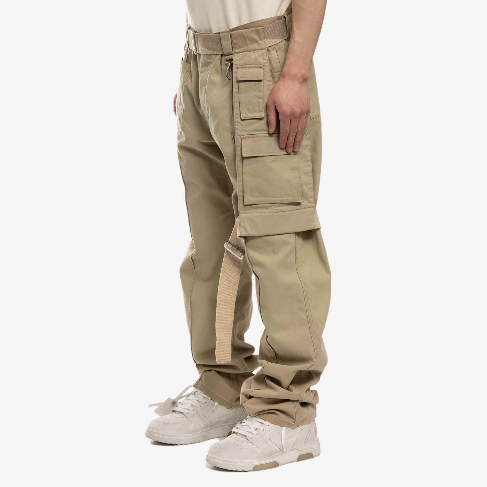 Reese Cooper Sunfaded Trousers Khaki - 3