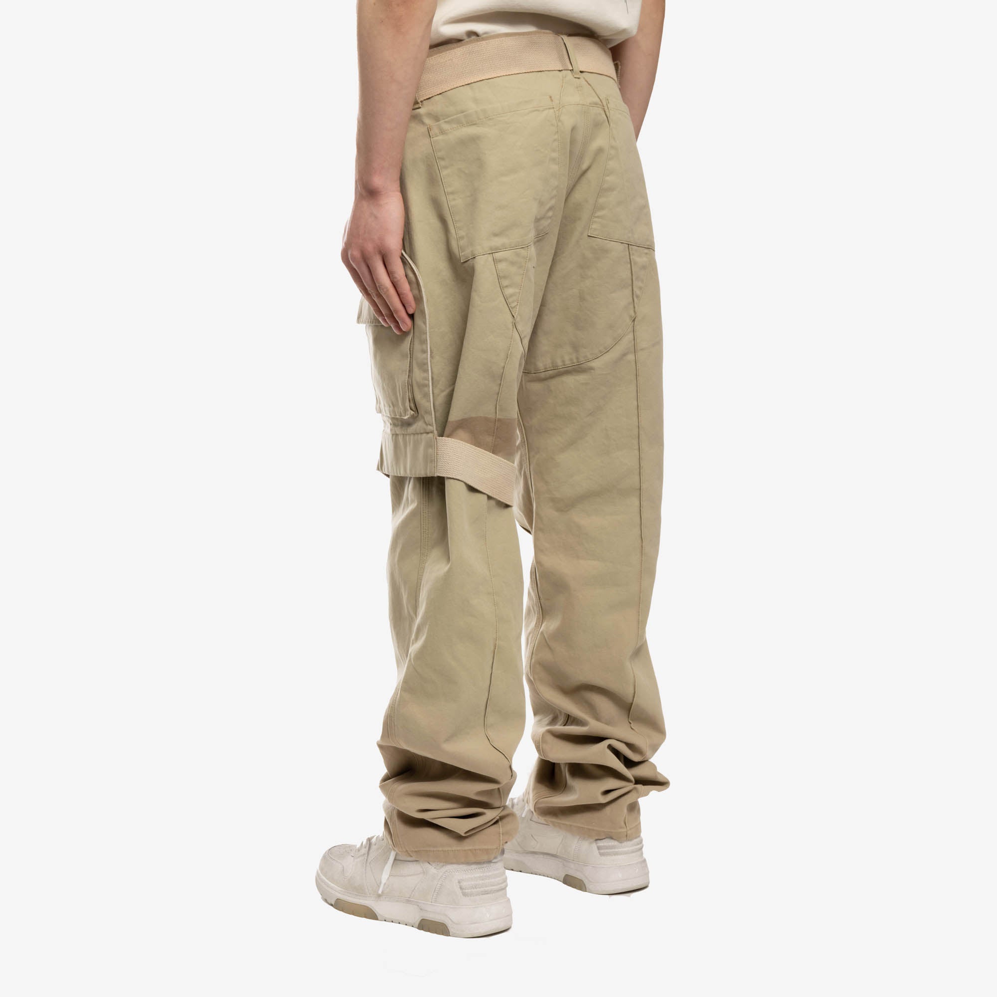 Reese Cooper Sunfaded Trousers Khaki - 4