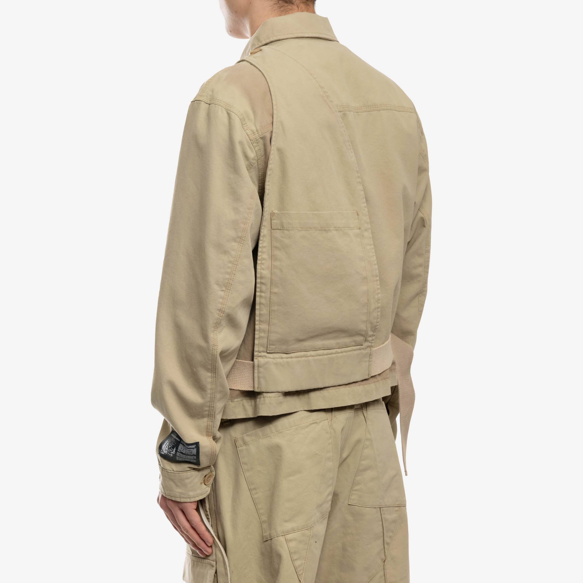 Reese Cooper Sunfaded Work Jacket Khaki - 4