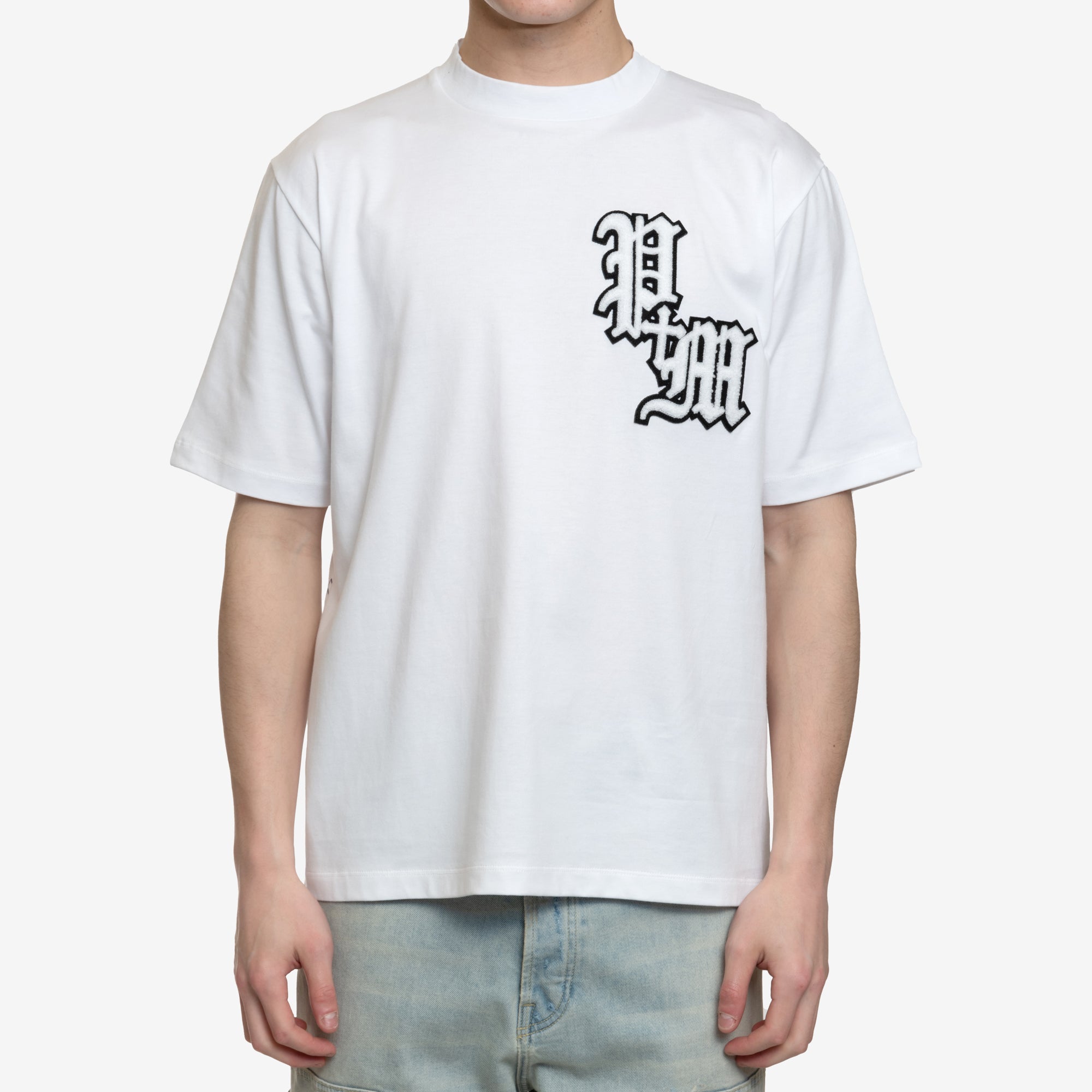 Phenomenon MCM Big Visetos Mock Tee White - 1