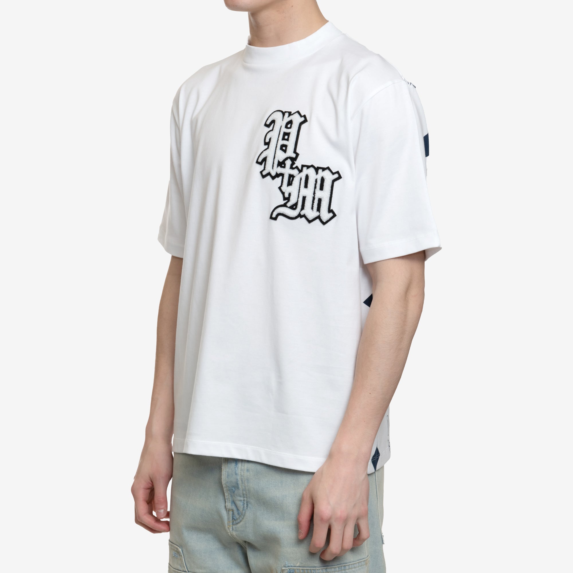 Phenomenon MCM Big Visetos Mock Tee White - 3