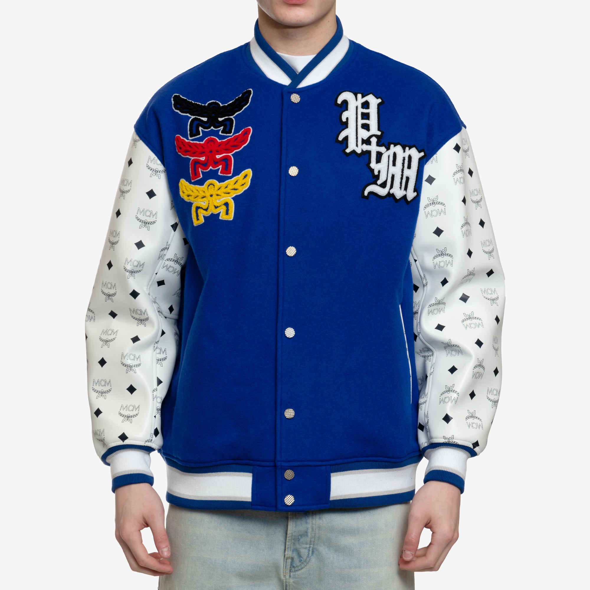 Phenomenon MCM Stadium Jacket Blue - 1