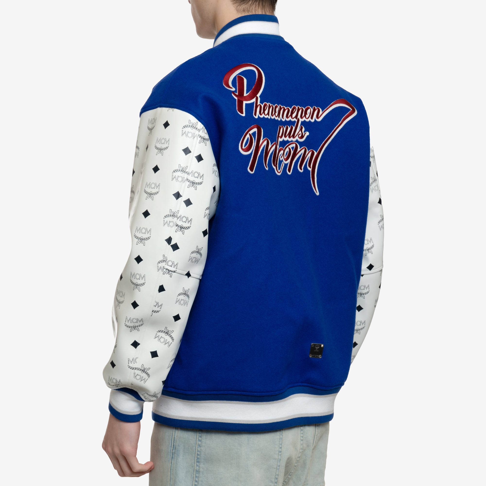 Phenomenon MCM Stadium Jacket Blue - 4