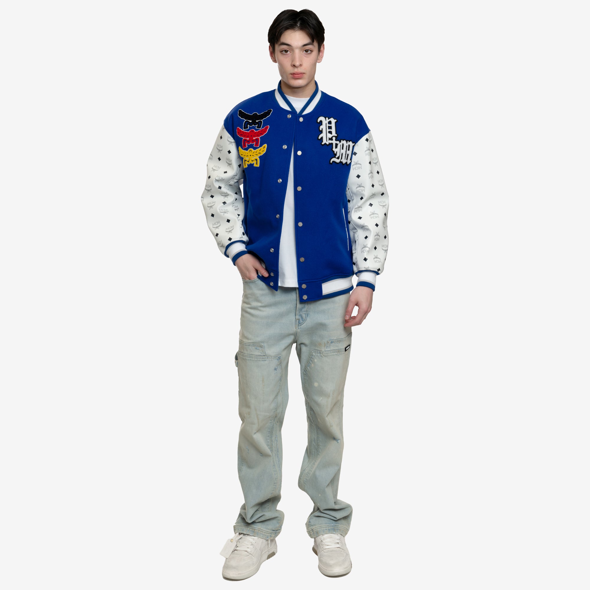 Phenomenon MCM Stadium Jacket Blue - 2