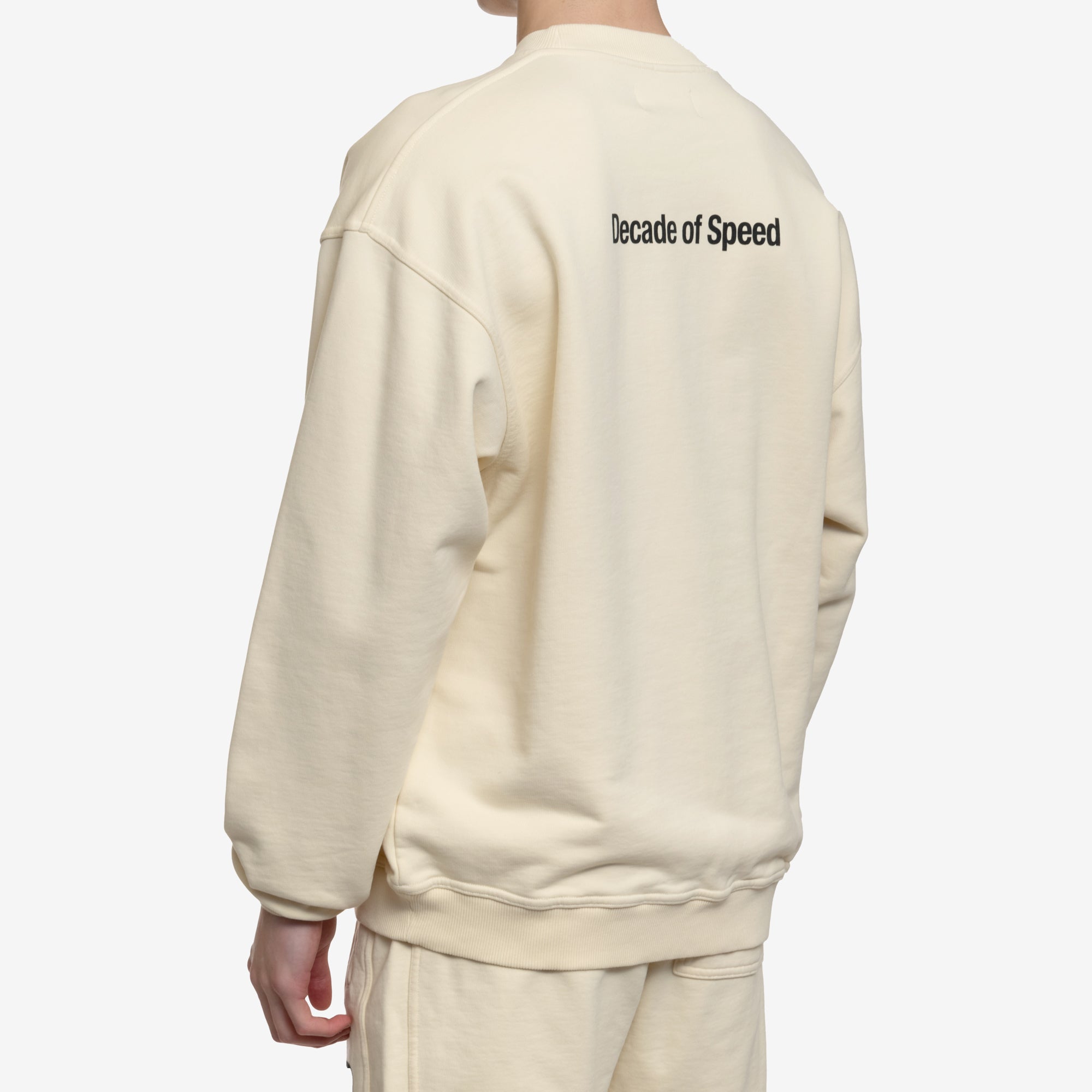 Represent Decade of Speed Sweatshirt Cream - 4